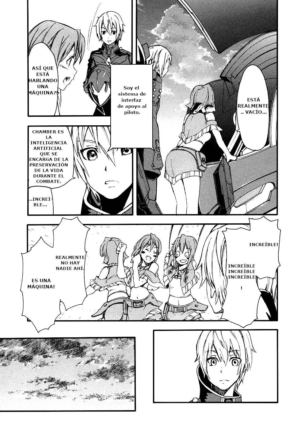 Suisei no Gargantia Capítulo 2: El planeta donde todo comenzó - Page 32