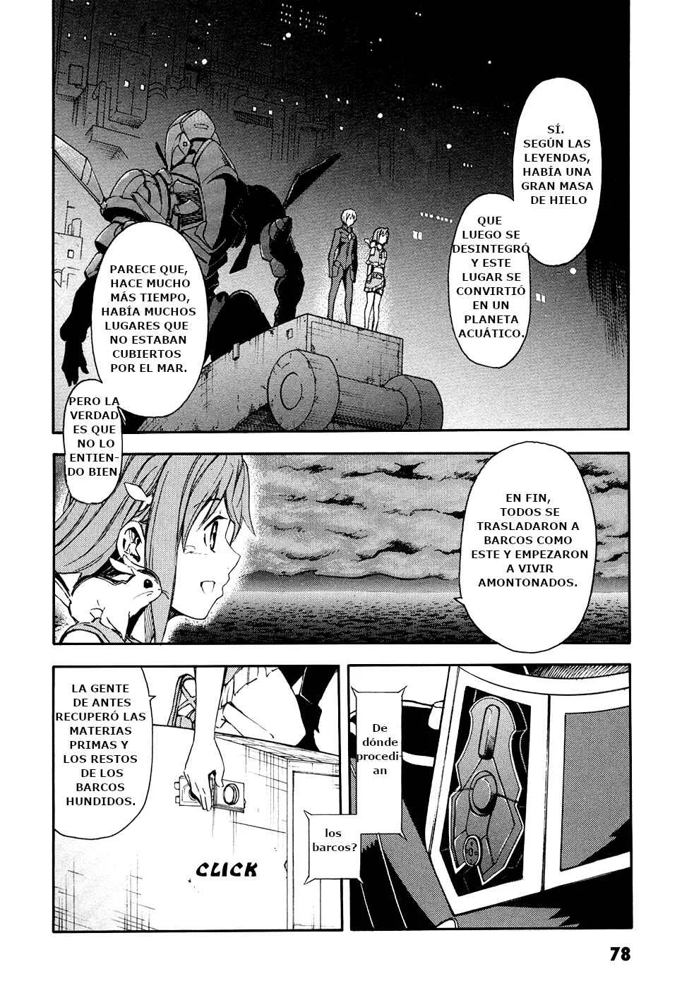 Suisei no Gargantia Capítulo 2: El planeta donde todo comenzó - Page 33