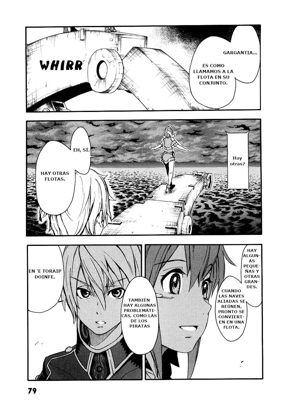 Suisei no Gargantia Capítulo 2: El planeta donde todo comenzó - Page 34