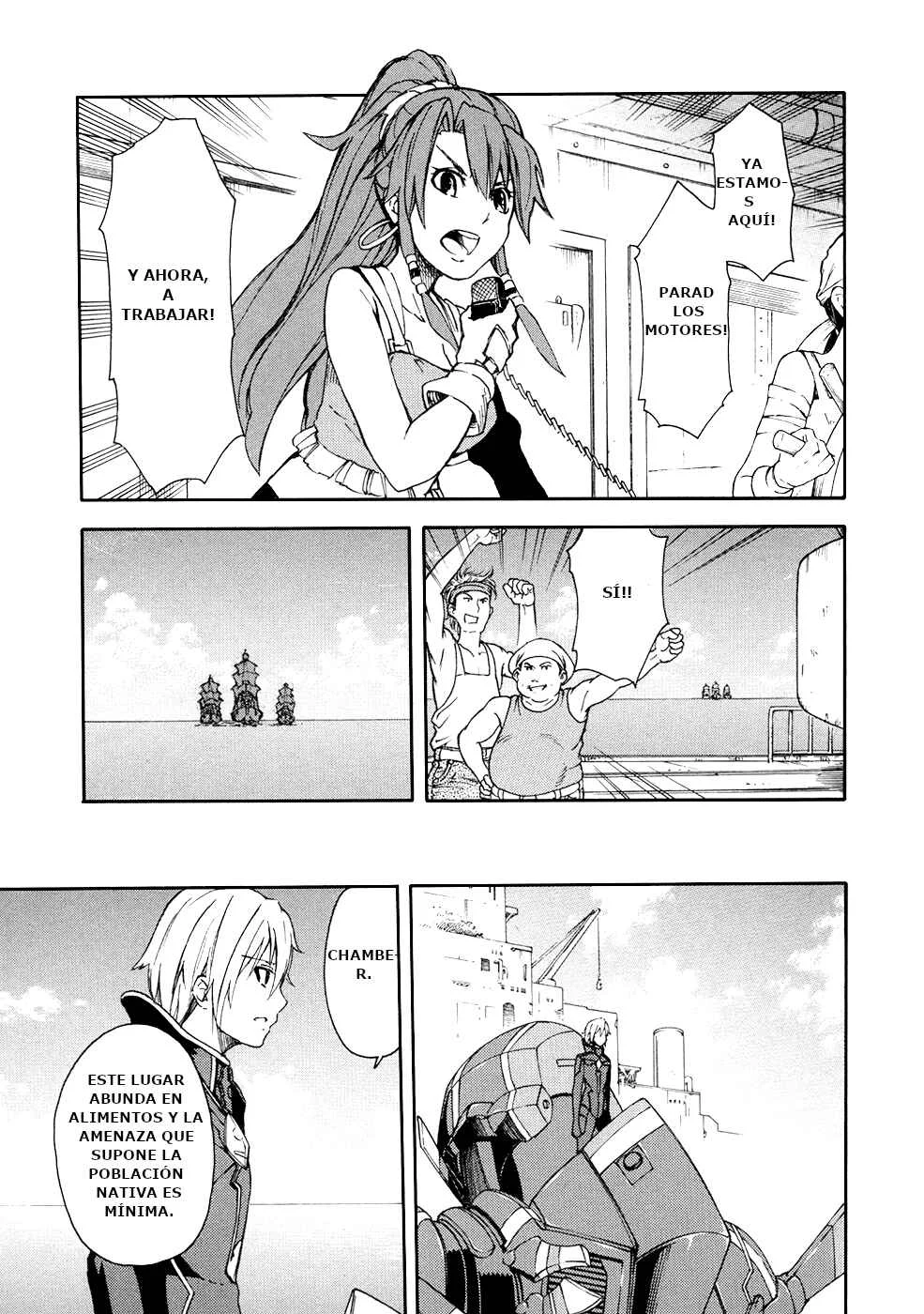 Suisei no Gargantia Capítulo 2: El planeta donde todo comenzó - Page 40