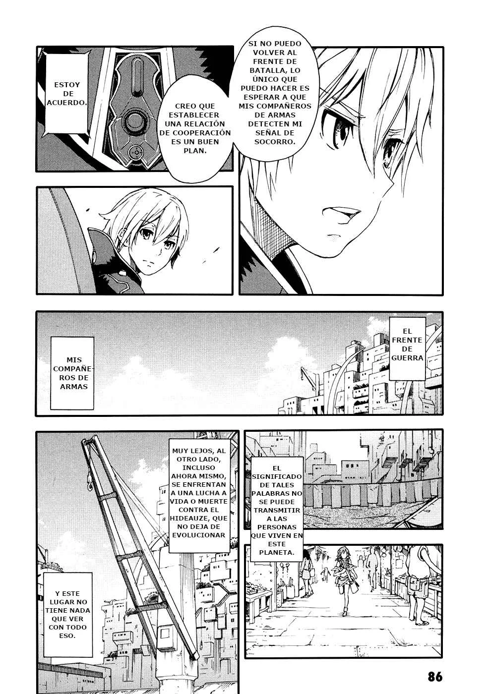 Suisei no Gargantia Capítulo 2: El planeta donde todo comenzó - Page 41