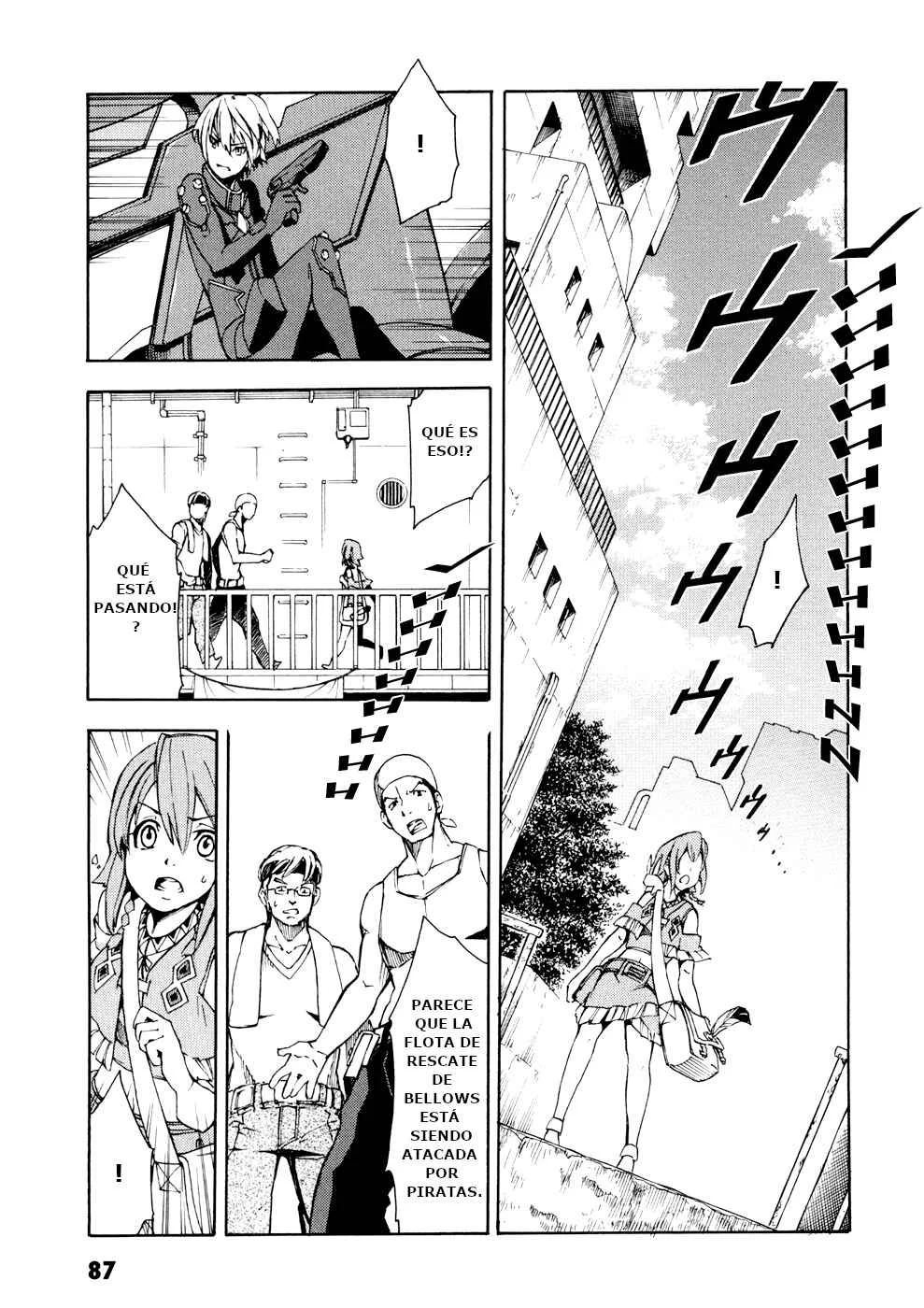 Suisei no Gargantia Capítulo 2: El planeta donde todo comenzó - Page 42