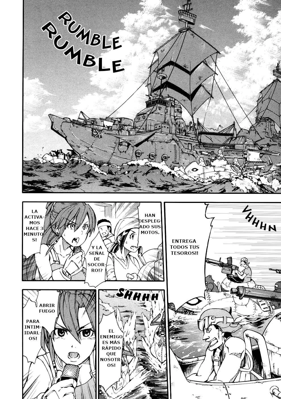 Suisei no Gargantia Capítulo 2: El planeta donde todo comenzó - Page 43