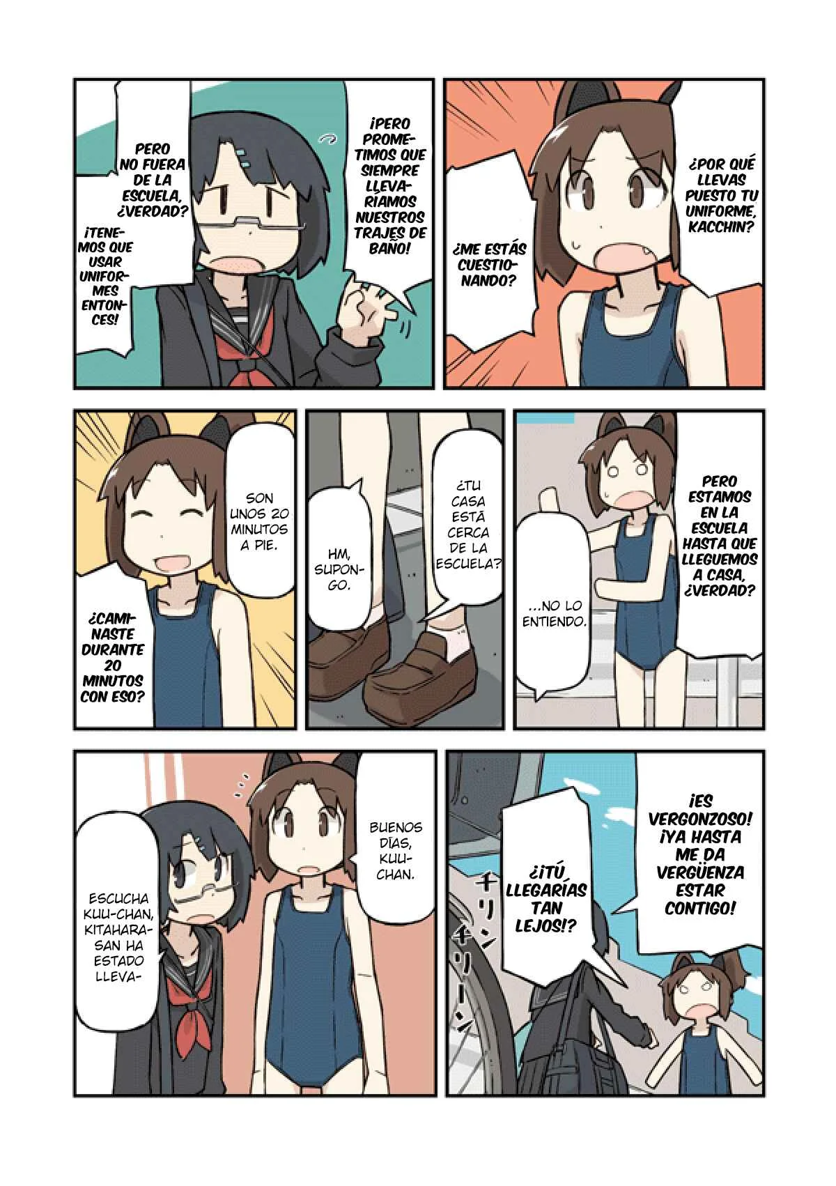 Sukumi's! Capítulo 3: Camino a la escuela - Page 3