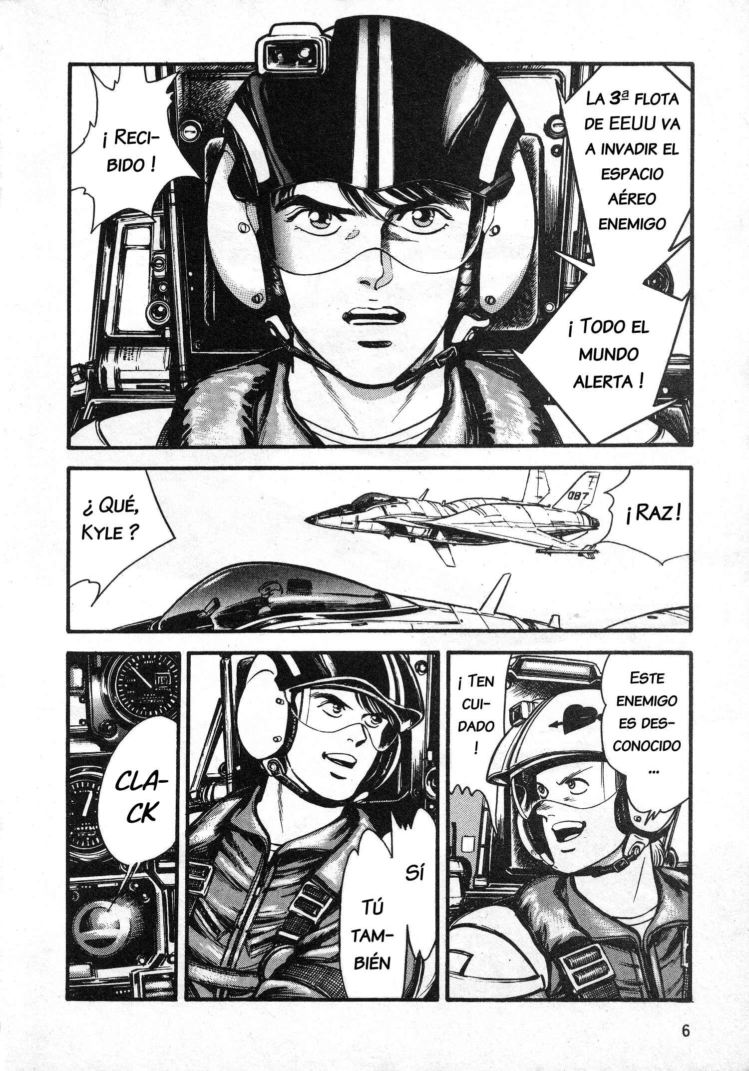 Super Aleste Capítulo 1: Alarma 2048 - Page 7