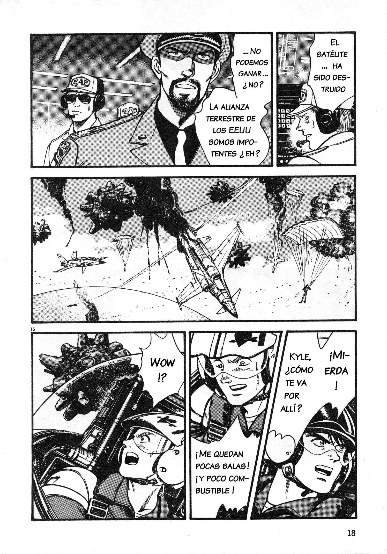 Super Aleste Capítulo 1: Alarma 2048 - Page 19