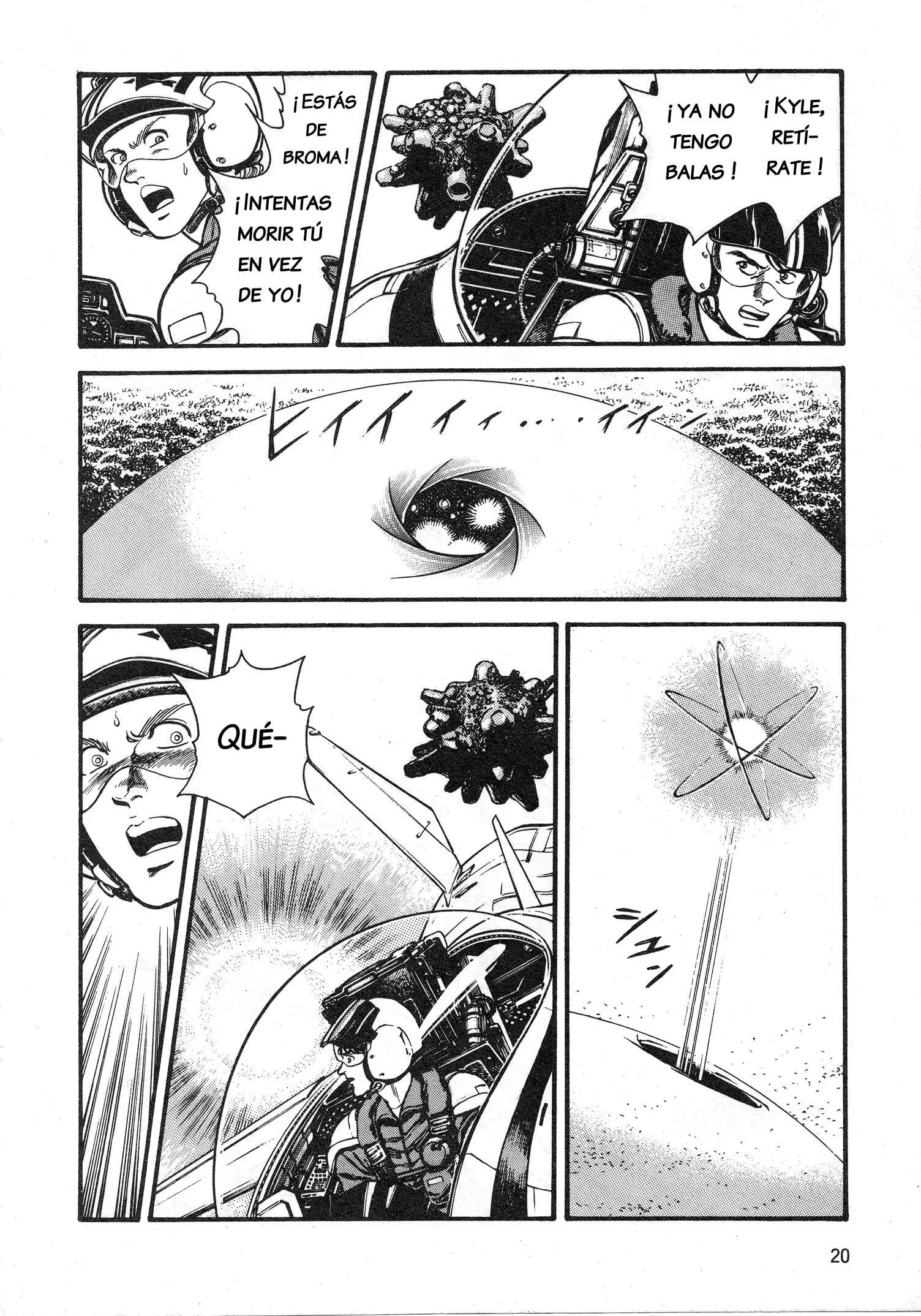 Super Aleste Capítulo 1: Alarma 2048 - Page 21