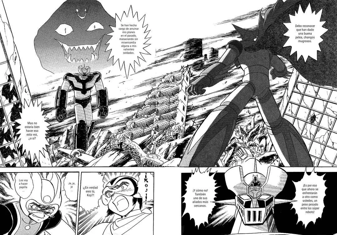 Super Robot Wars α THE STORY: The Day the Dragon Died + Getter Robo Zan!! Capítulo 1: ¡¿Getter Robo Vs Mazinger Z?! - Page 19