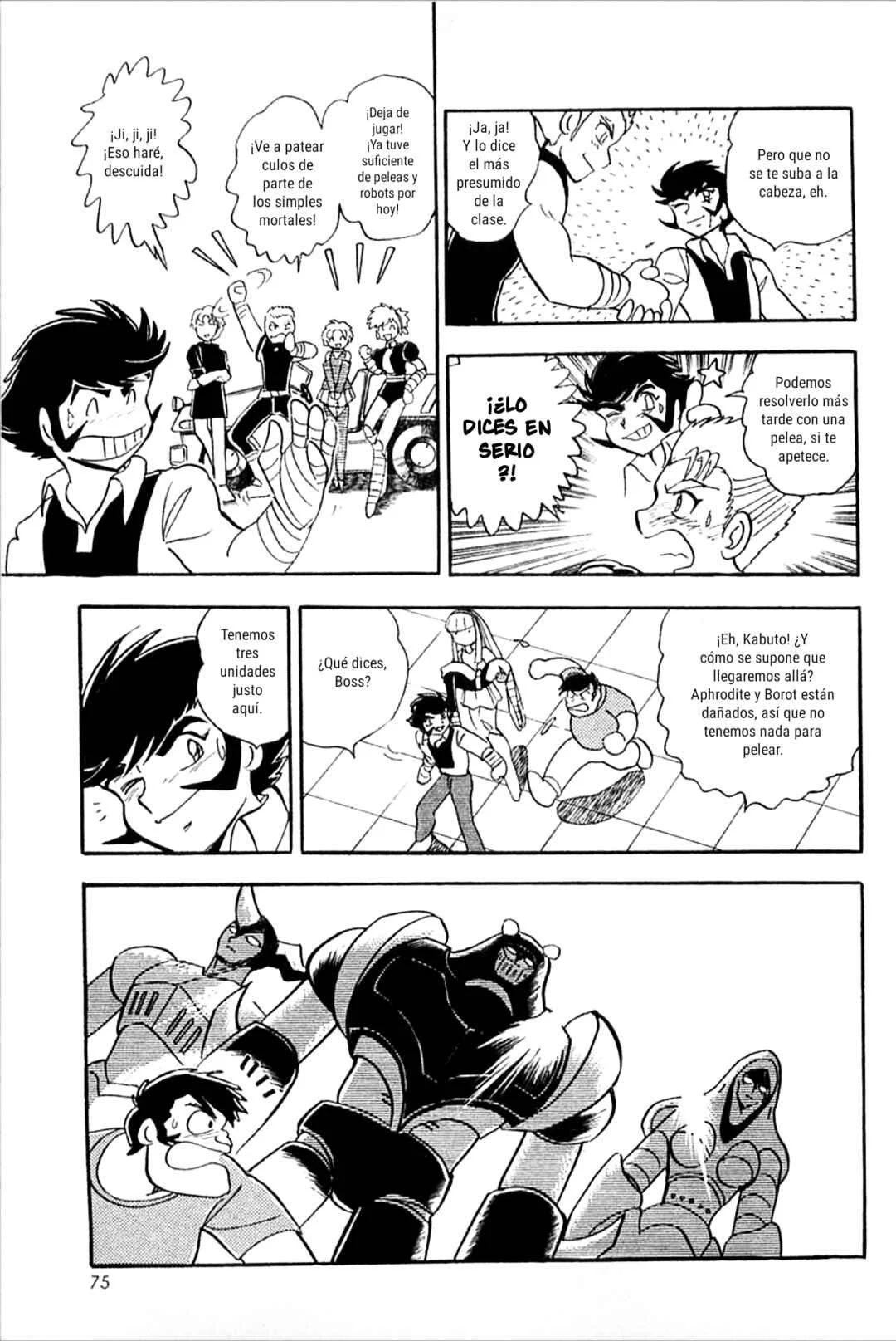 Super Robot Wars α THE STORY: The Day the Dragon Died + Getter Robo Zan!! Capítulo 2: El despliegue de la Armada Mazinger - Page 33