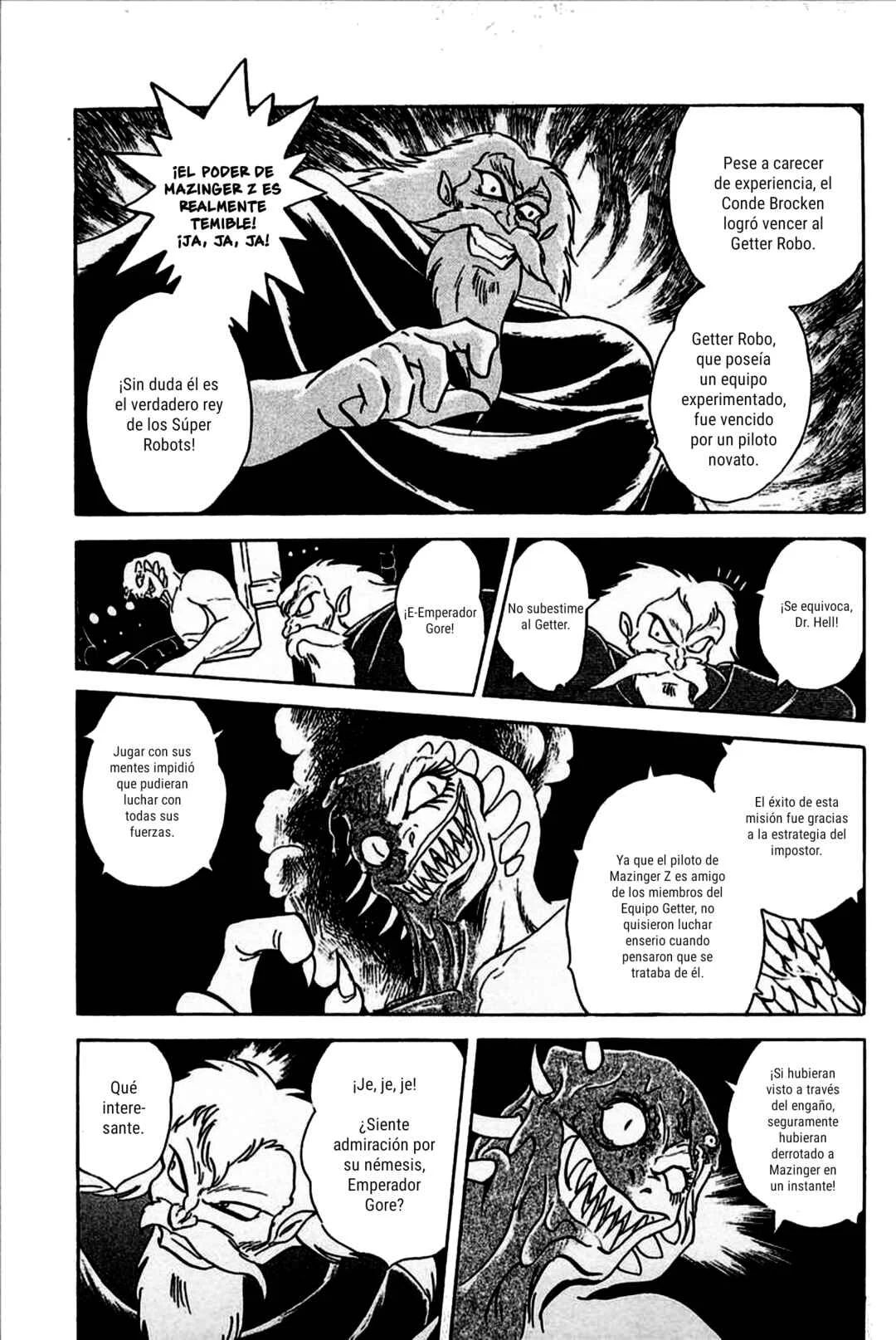 Super Robot Wars α THE STORY: The Day the Dragon Died + Getter Robo Zan!! Capítulo 2: El despliegue de la Armada Mazinger - Page 35