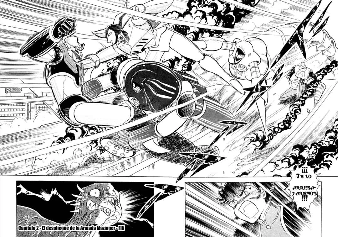 Super Robot Wars α THE STORY: The Day the Dragon Died + Getter Robo Zan!! Capítulo 2: El despliegue de la Armada Mazinger - Page 40