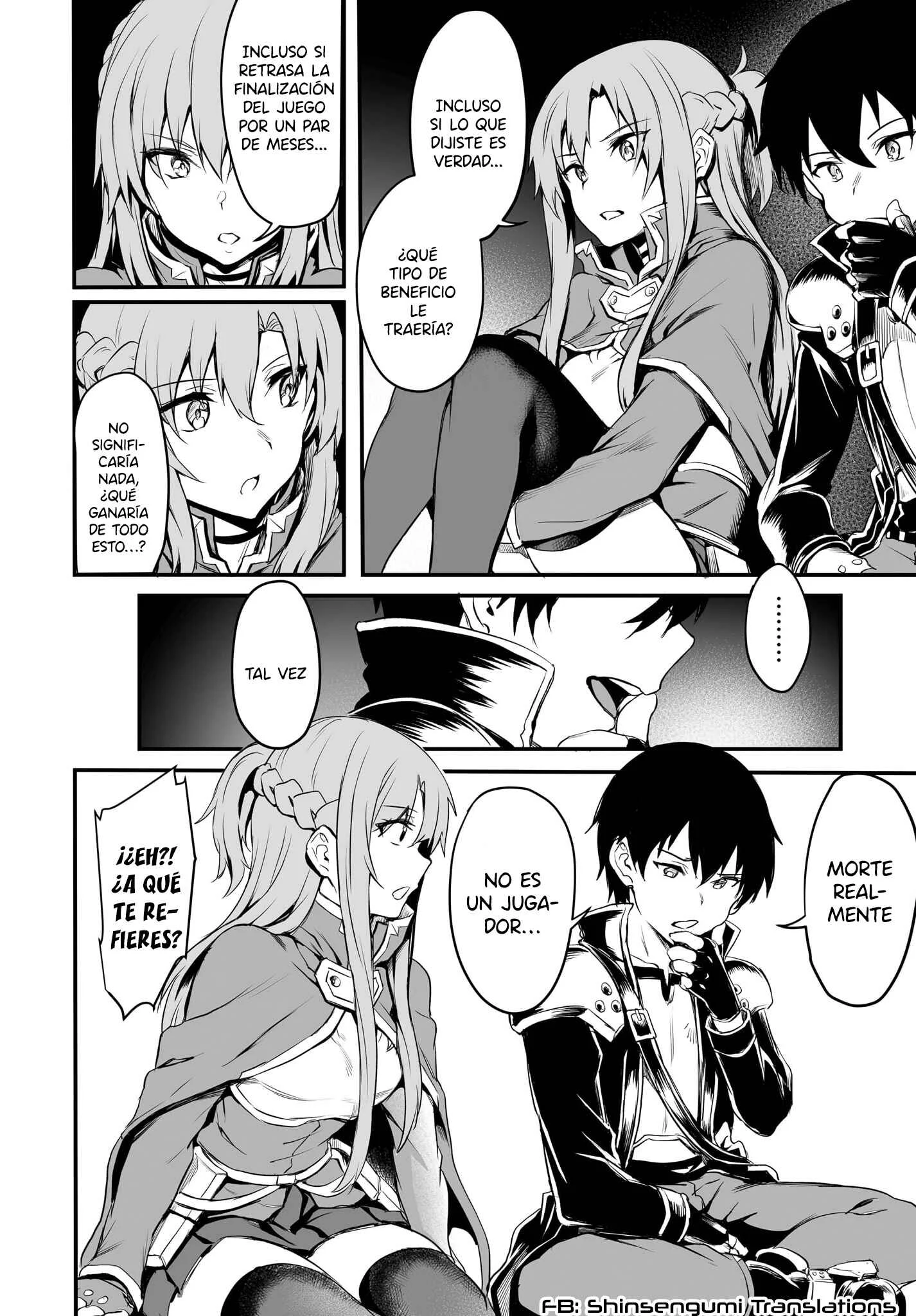 Sword Art Online: Progressive—Kuraki Yuuyami no Scherzo Capítulo 0 - Page 18