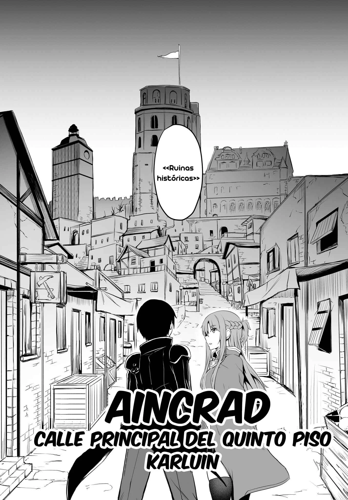 Sword Art Online: Progressive—Kuraki Yuuyami no Scherzo Capítulo 1 - Page 4