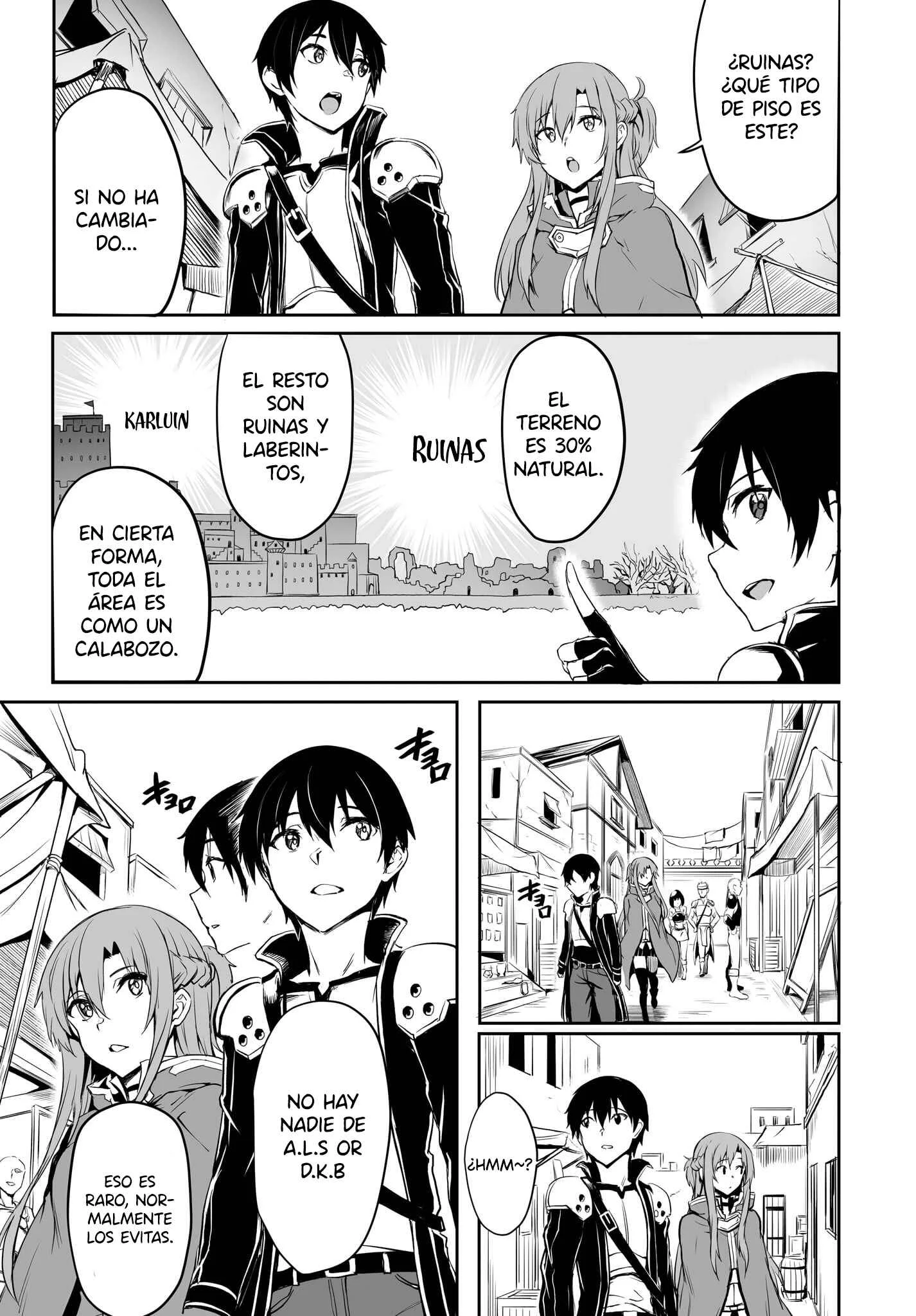 Sword Art Online: Progressive—Kuraki Yuuyami no Scherzo Capítulo 1 - Page 5