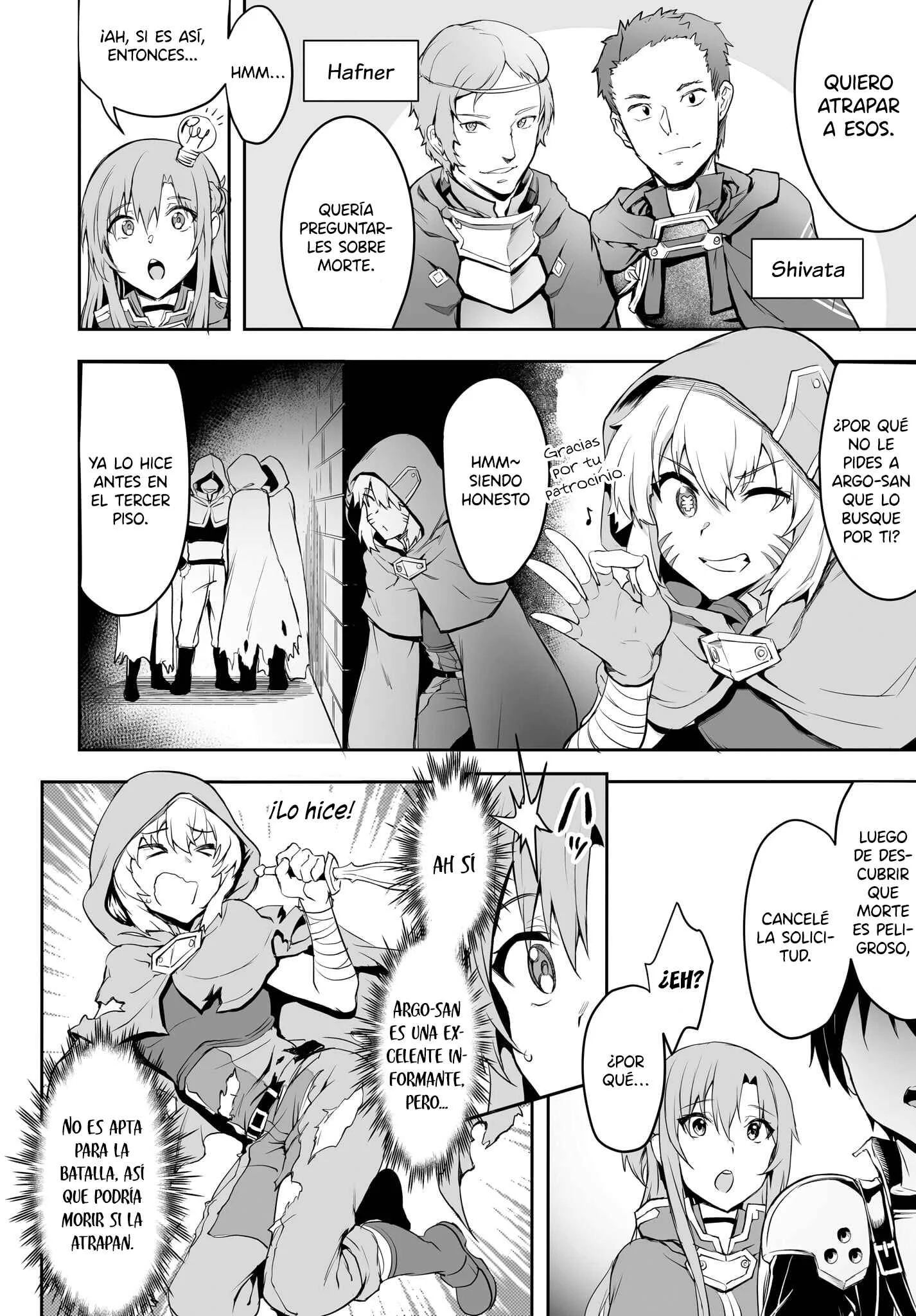 Sword Art Online: Progressive—Kuraki Yuuyami no Scherzo Capítulo 1 - Page 6