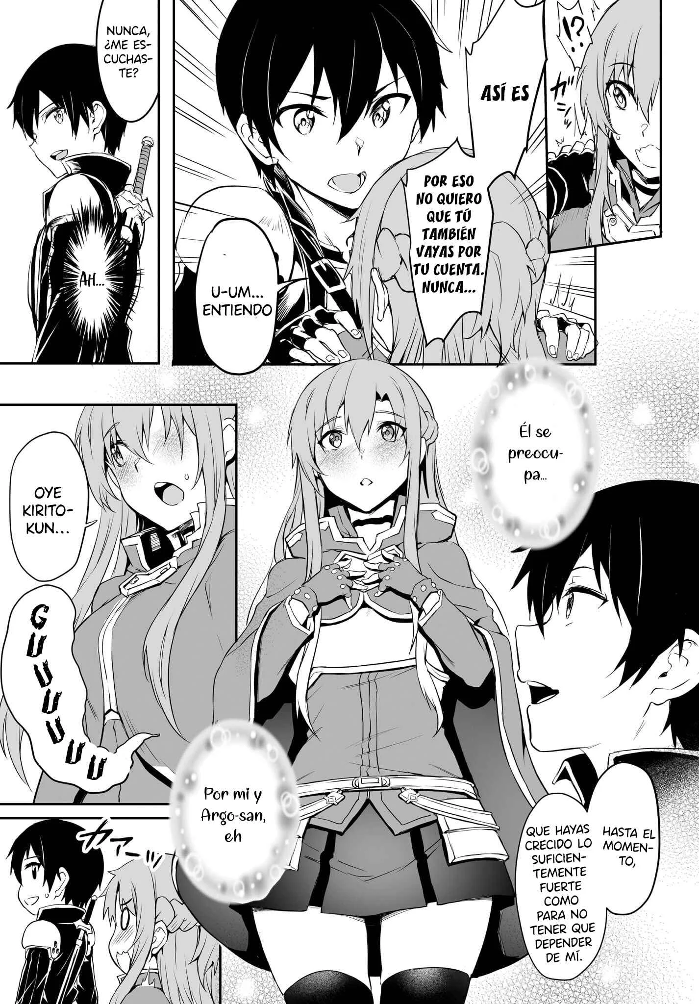 Sword Art Online: Progressive—Kuraki Yuuyami no Scherzo Capítulo 1 - Page 7