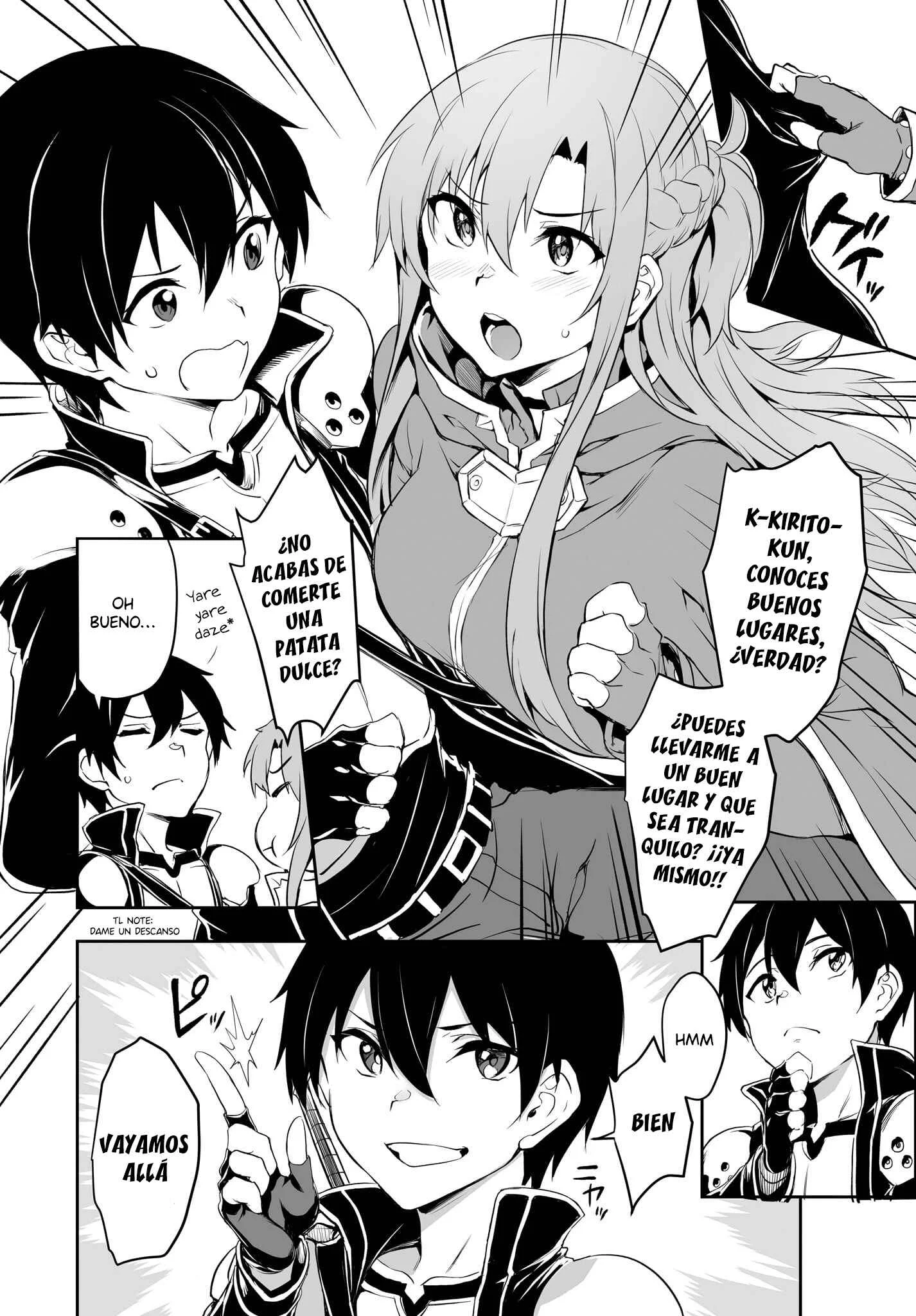 Sword Art Online: Progressive—Kuraki Yuuyami no Scherzo Capítulo 1 - Page 8