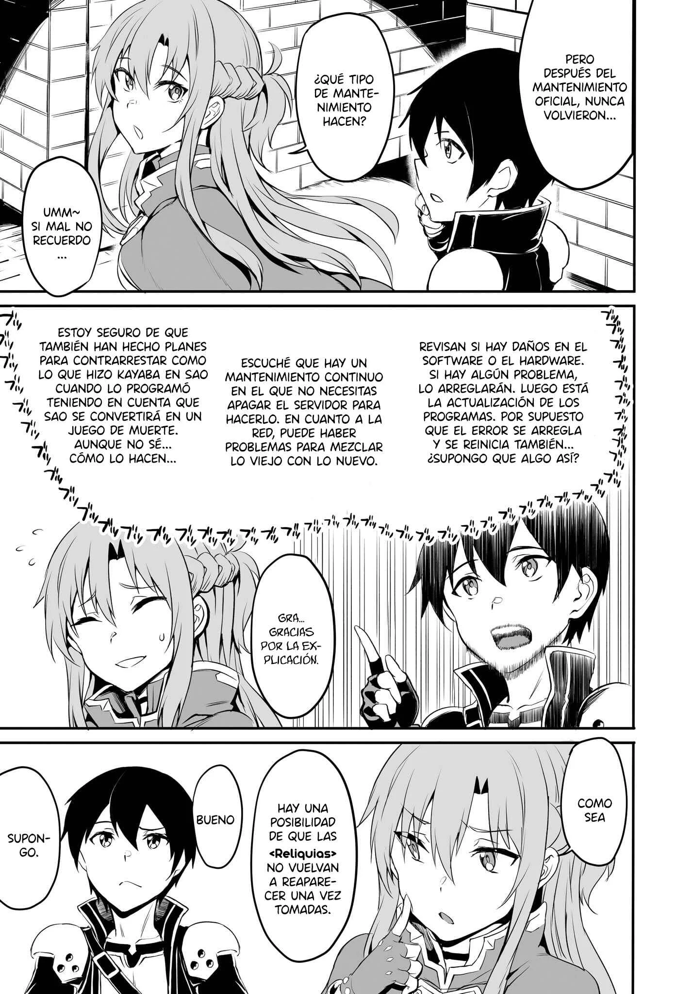 Sword Art Online: Progressive—Kuraki Yuuyami no Scherzo Capítulo 1 - Page 27
