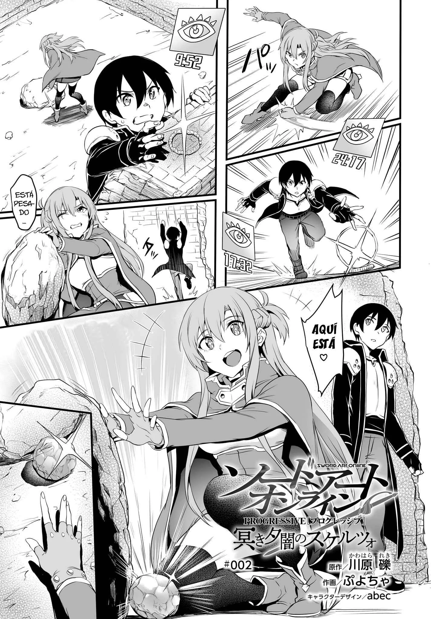 Sword Art Online: Progressive—Kuraki Yuuyami no Scherzo Capítulo 2 - Page 2