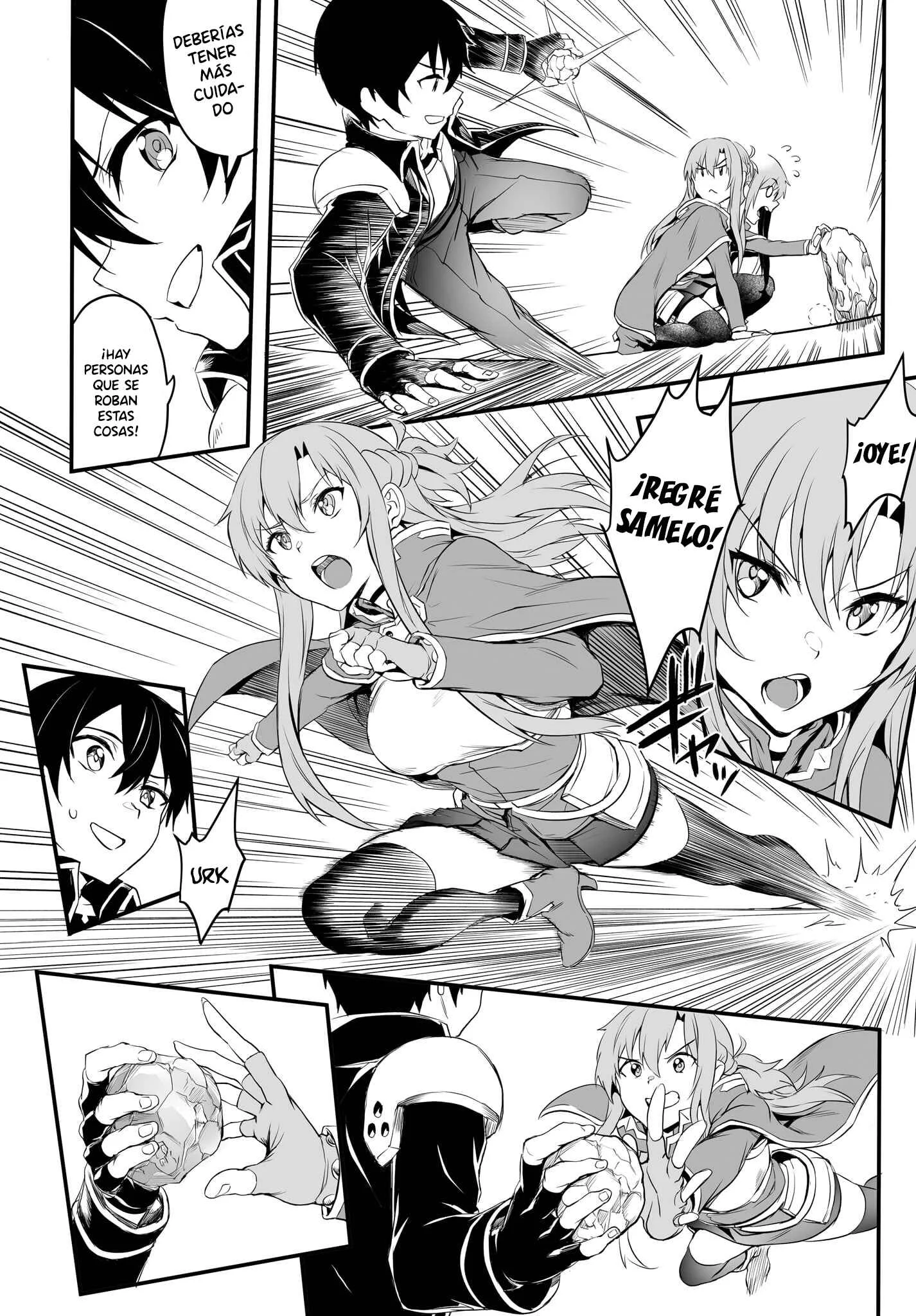Sword Art Online: Progressive—Kuraki Yuuyami no Scherzo Capítulo 2 - Page 3
