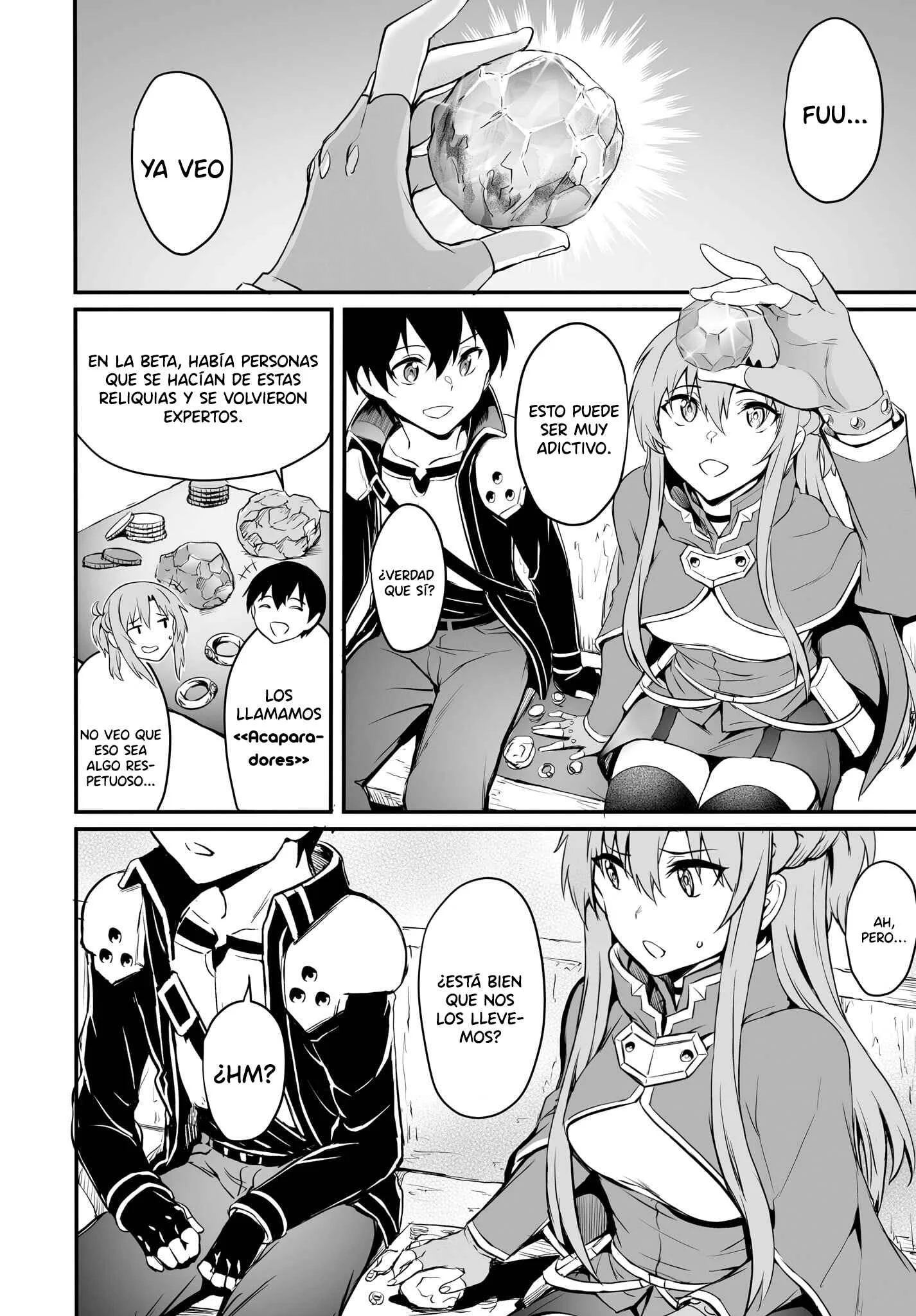 Sword Art Online: Progressive—Kuraki Yuuyami no Scherzo Capítulo 2 - Page 7