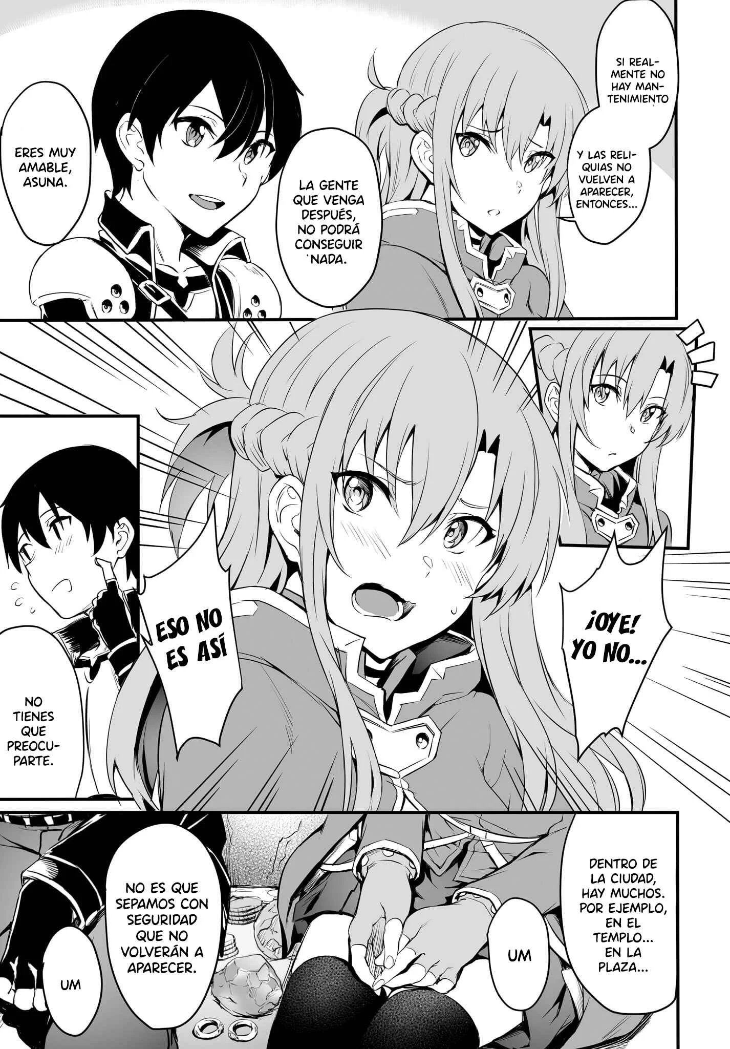 Sword Art Online: Progressive—Kuraki Yuuyami no Scherzo Capítulo 2 - Page 8