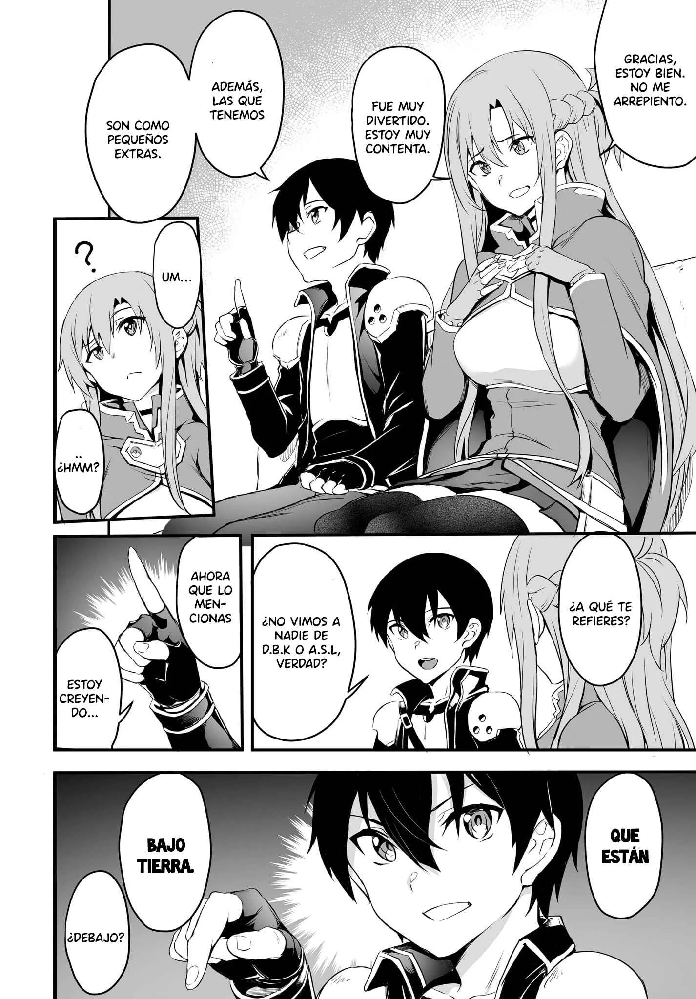 Sword Art Online: Progressive—Kuraki Yuuyami no Scherzo Capítulo 2 - Page 9
