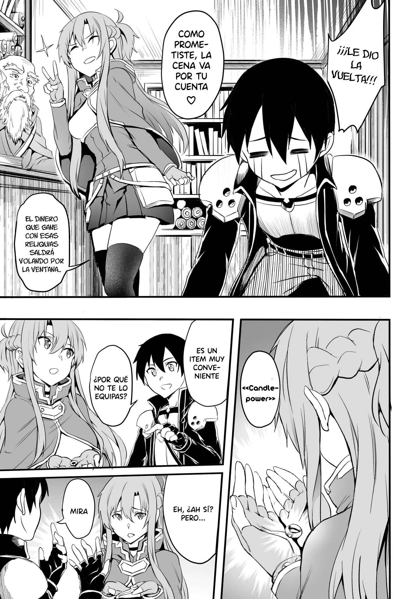 Sword Art Online: Progressive—Kuraki Yuuyami no Scherzo Capítulo 2 - Page 14