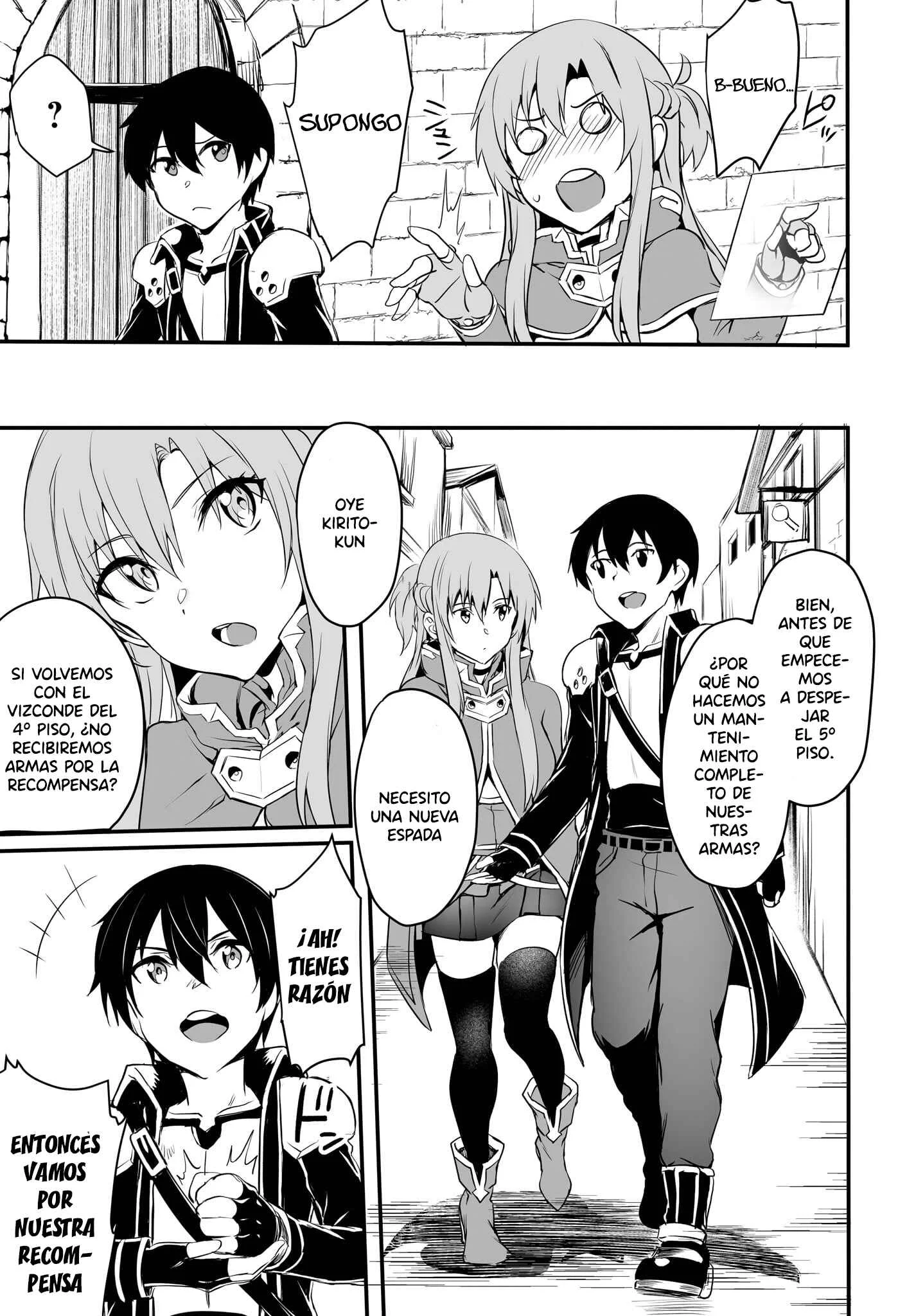 Sword Art Online: Progressive—Kuraki Yuuyami no Scherzo Capítulo 2 - Page 16
