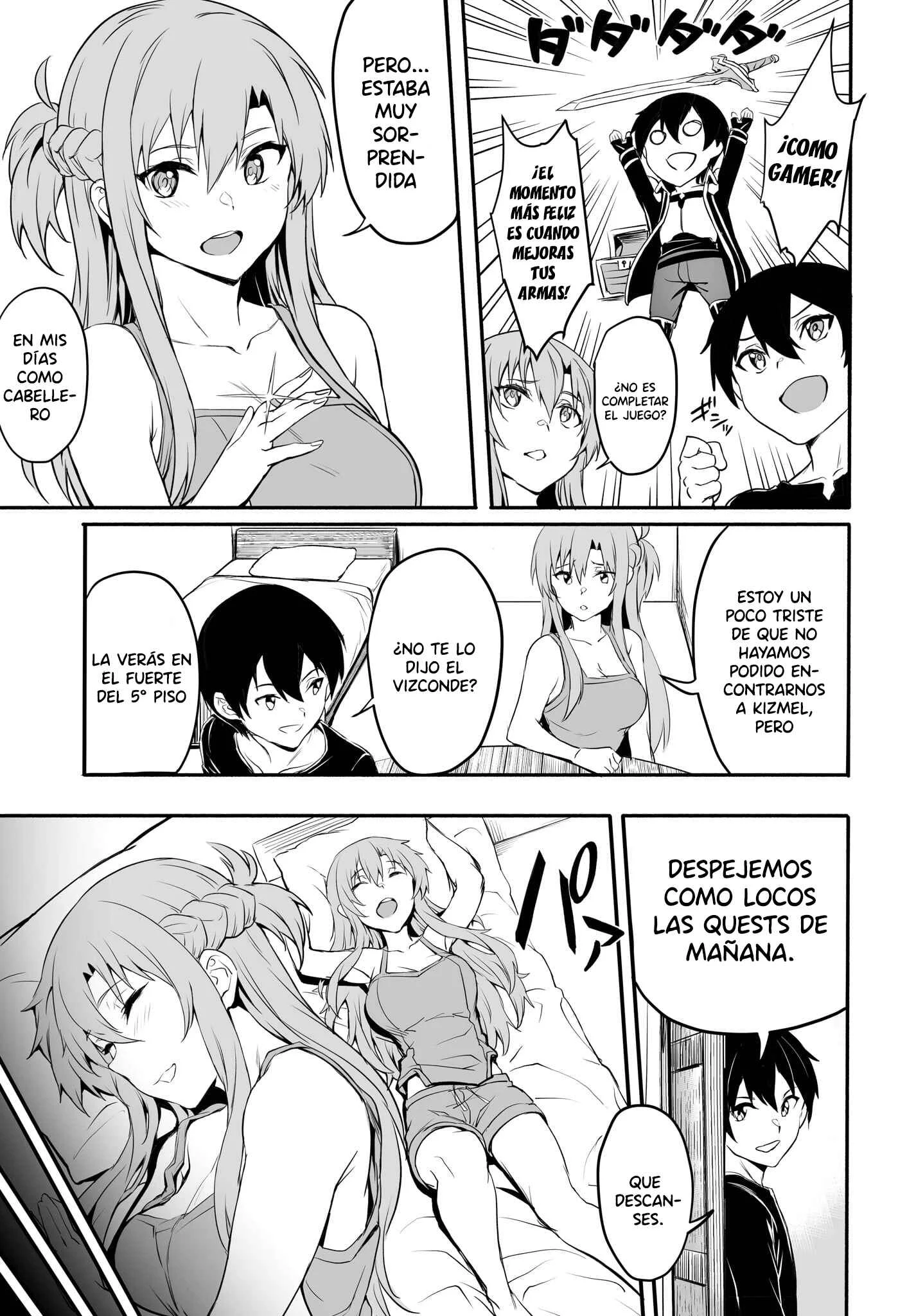 Sword Art Online: Progressive—Kuraki Yuuyami no Scherzo Capítulo 2 - Page 18