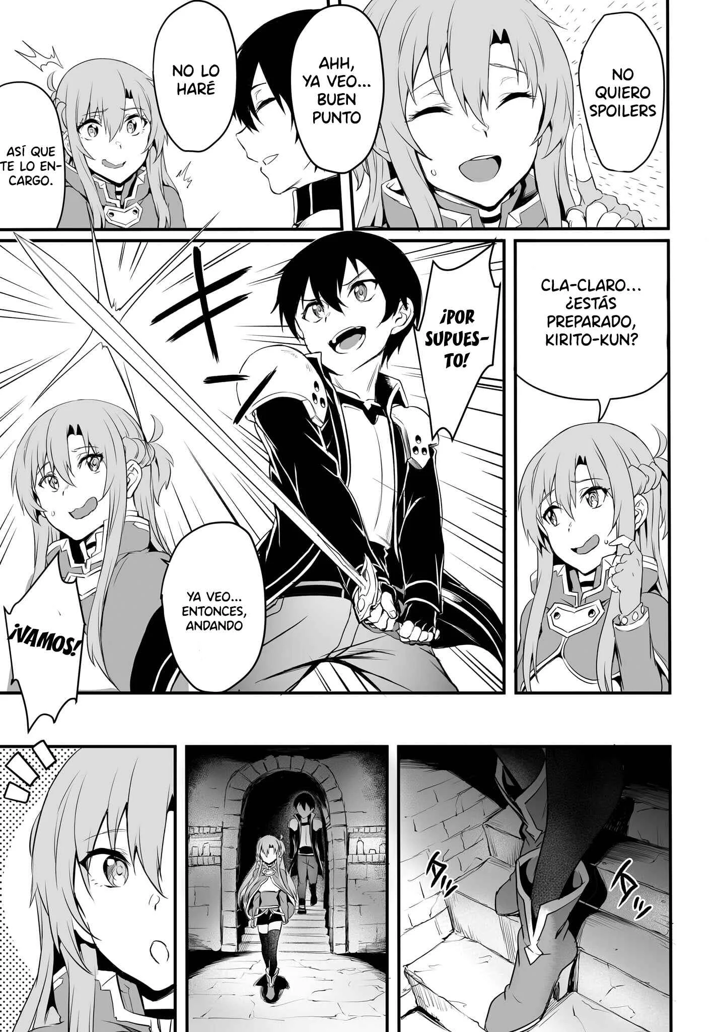 Sword Art Online: Progressive—Kuraki Yuuyami no Scherzo Capítulo 2 - Page 22