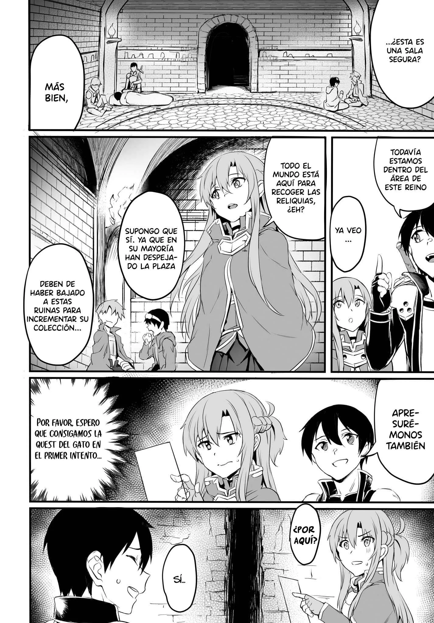 Sword Art Online: Progressive—Kuraki Yuuyami no Scherzo Capítulo 2 - Page 23
