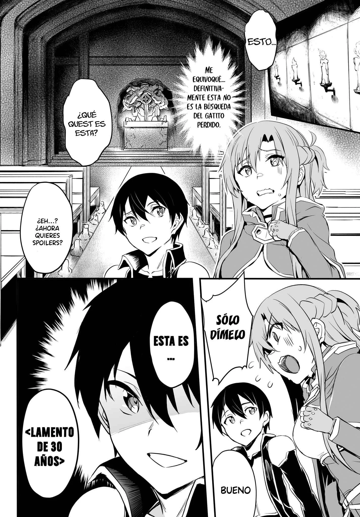 Sword Art Online: Progressive—Kuraki Yuuyami no Scherzo Capítulo 2 - Page 25