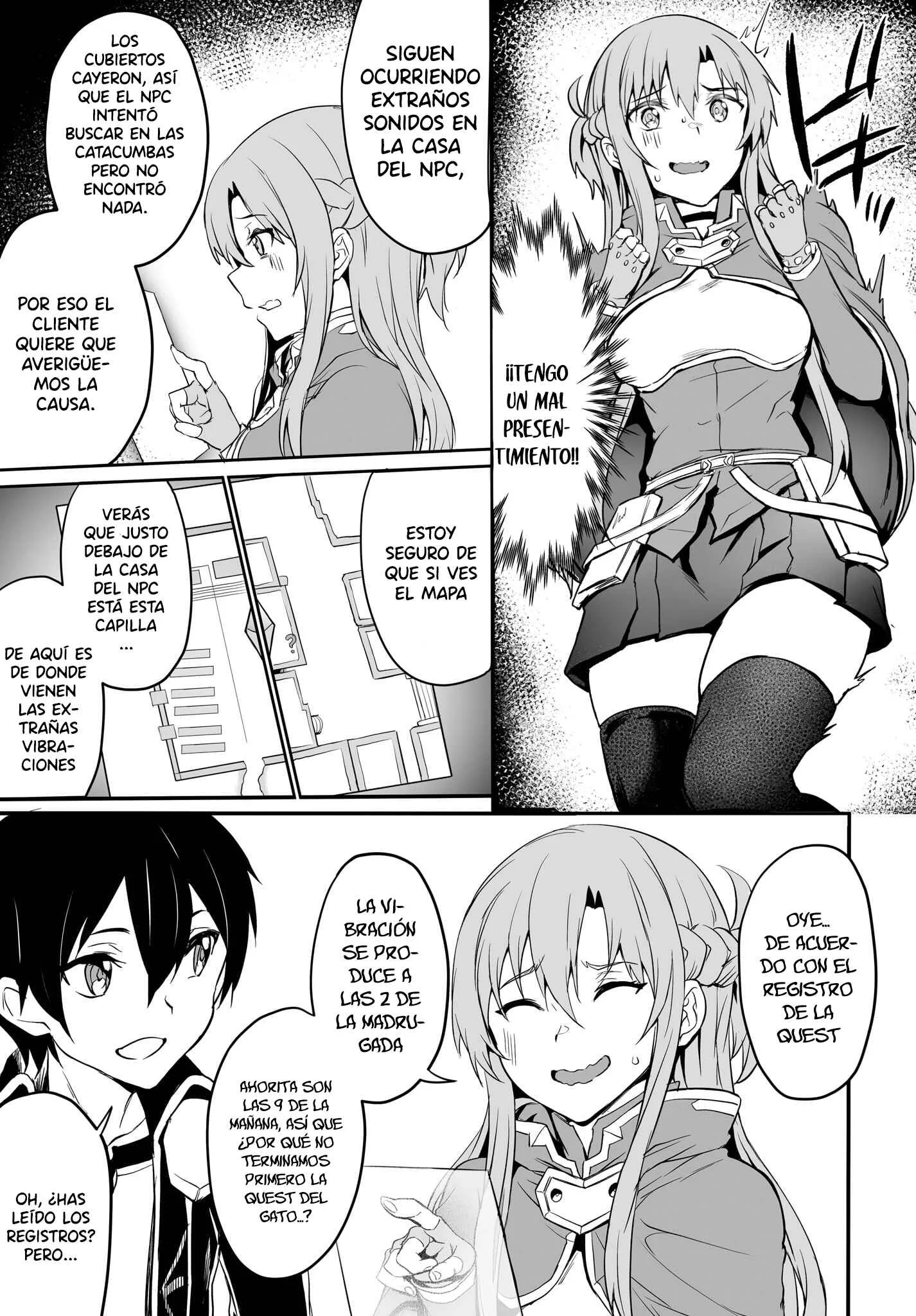 Sword Art Online: Progressive—Kuraki Yuuyami no Scherzo Capítulo 2 - Page 26