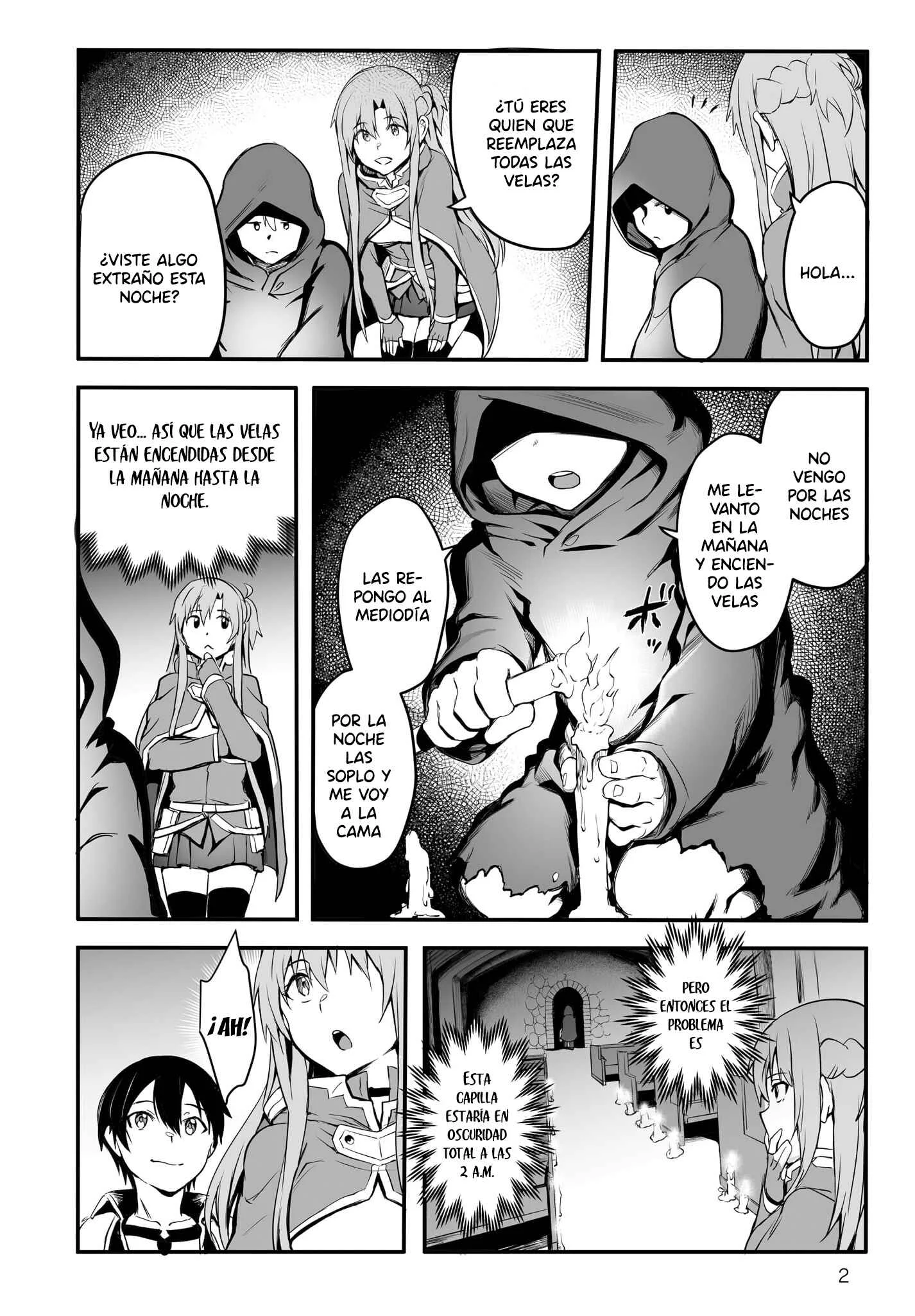 Sword Art Online: Progressive—Kuraki Yuuyami no Scherzo Capítulo 3 - Page 3