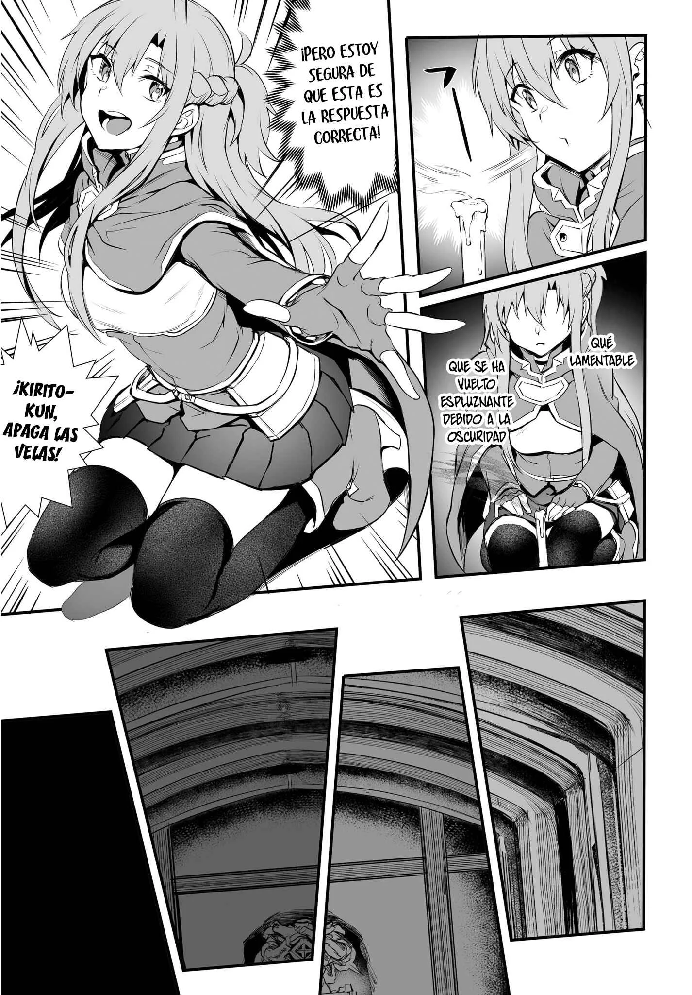 Sword Art Online: Progressive—Kuraki Yuuyami no Scherzo Capítulo 3 - Page 4