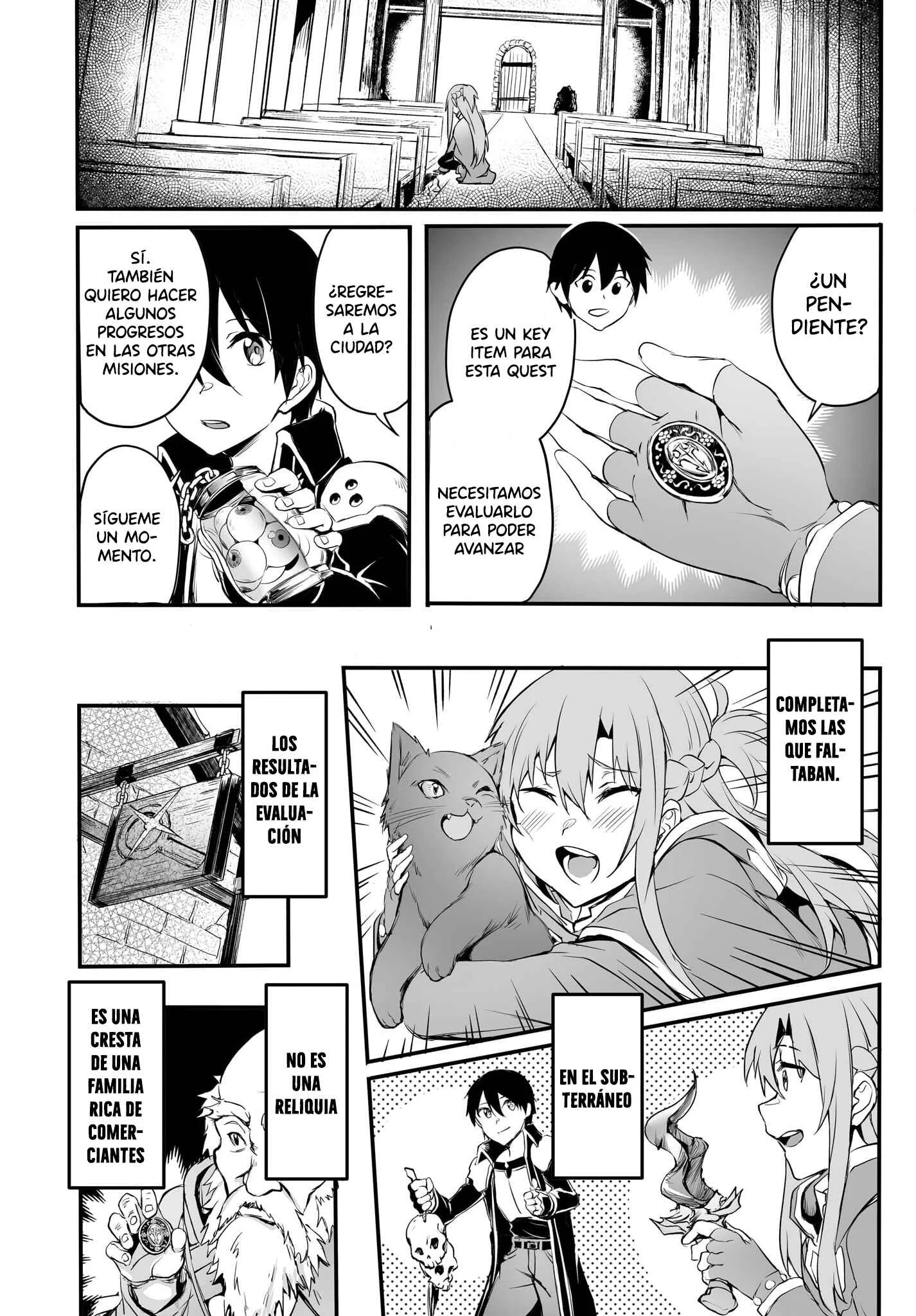 Sword Art Online: Progressive—Kuraki Yuuyami no Scherzo Capítulo 3 - Page 11