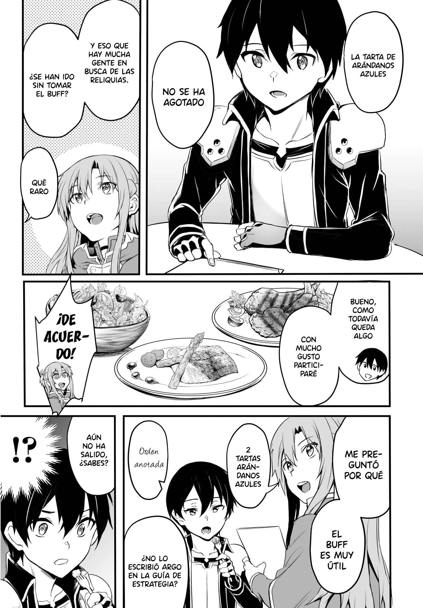 Sword Art Online: Progressive—Kuraki Yuuyami no Scherzo Capítulo 3 - Page 14