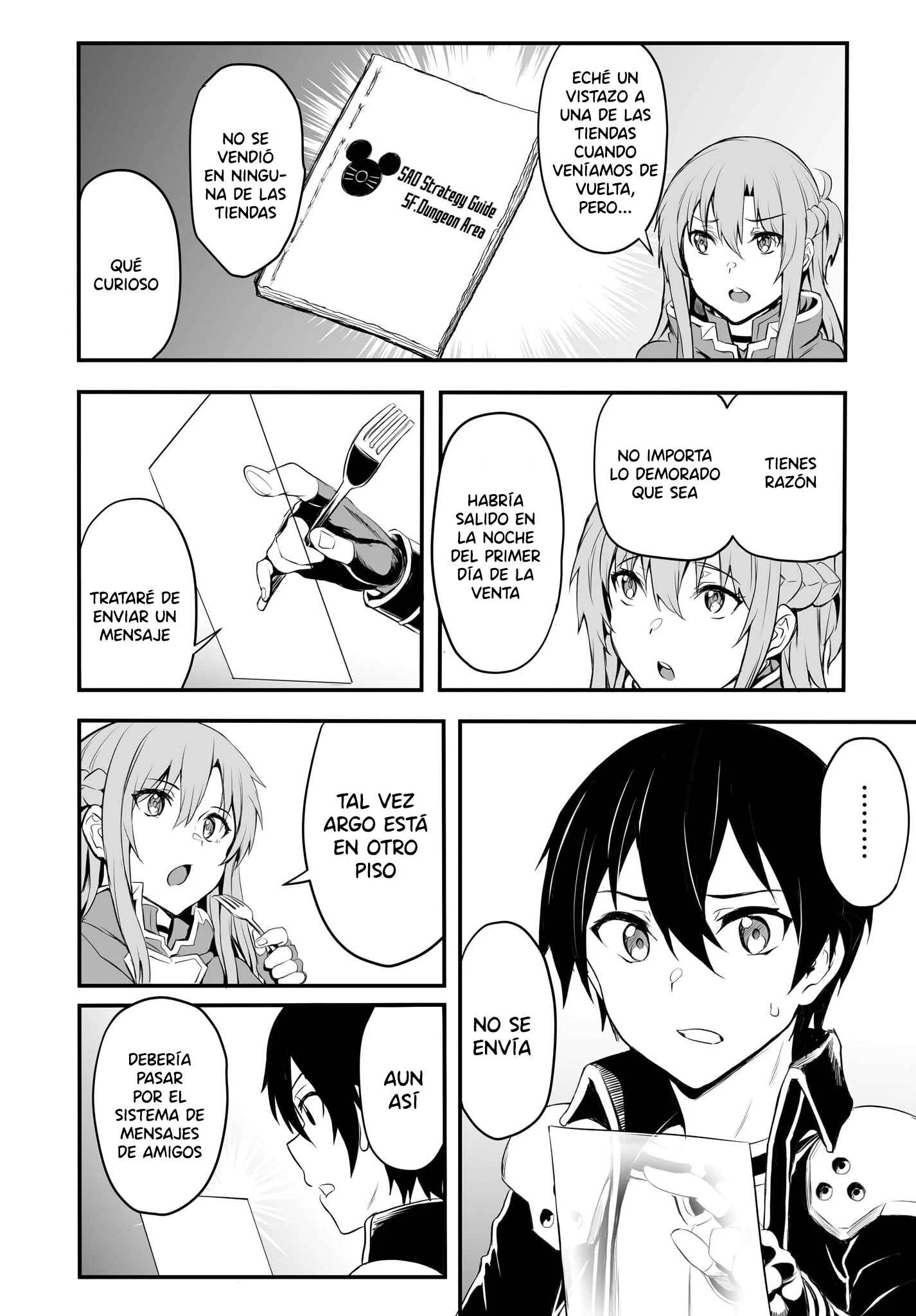 Sword Art Online: Progressive—Kuraki Yuuyami no Scherzo Capítulo 3 - Page 15