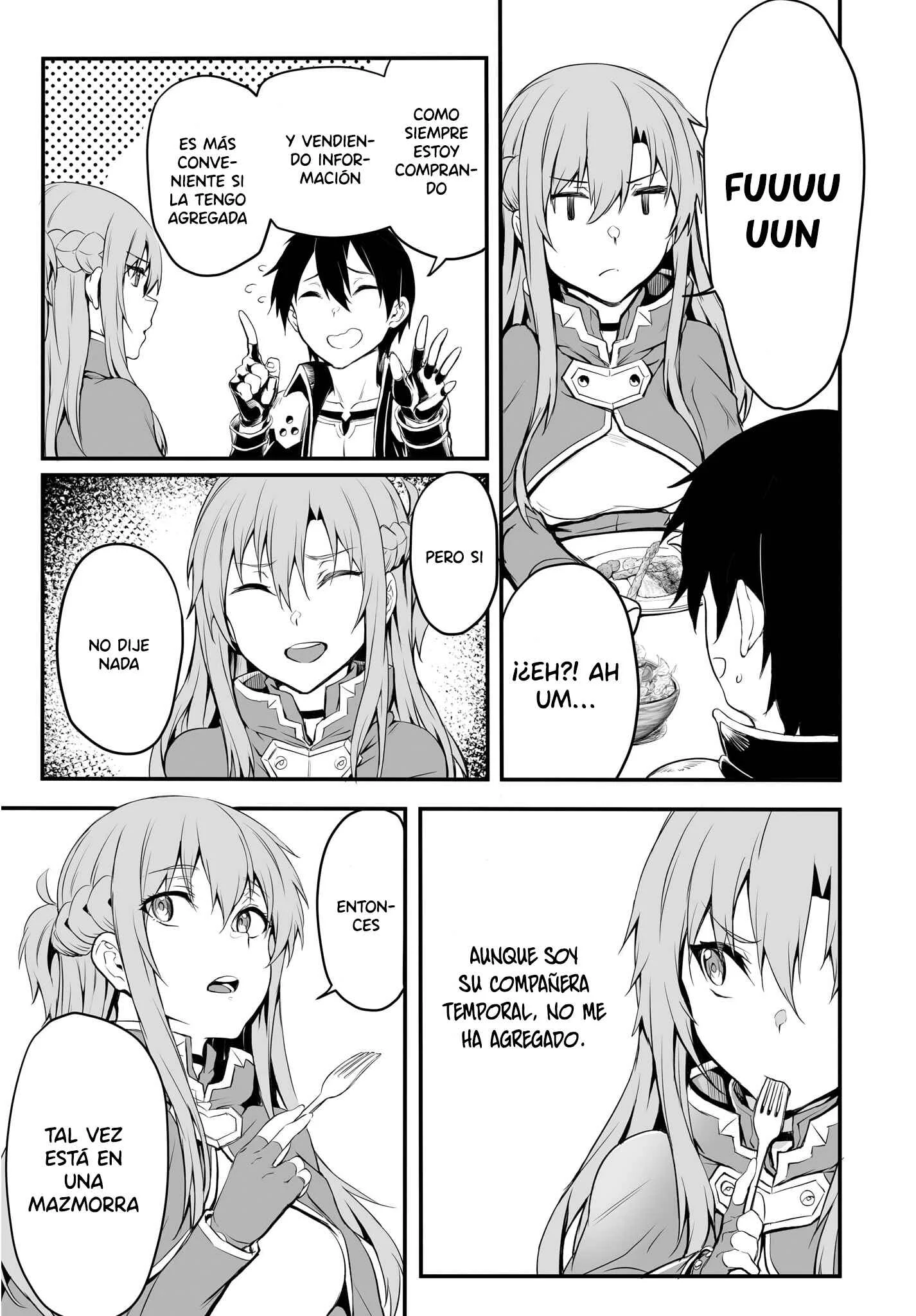 Sword Art Online: Progressive—Kuraki Yuuyami no Scherzo Capítulo 3 - Page 16