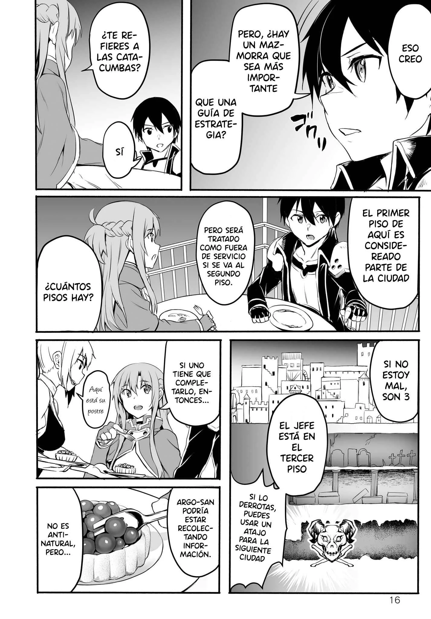 Sword Art Online: Progressive—Kuraki Yuuyami no Scherzo Capítulo 3 - Page 17