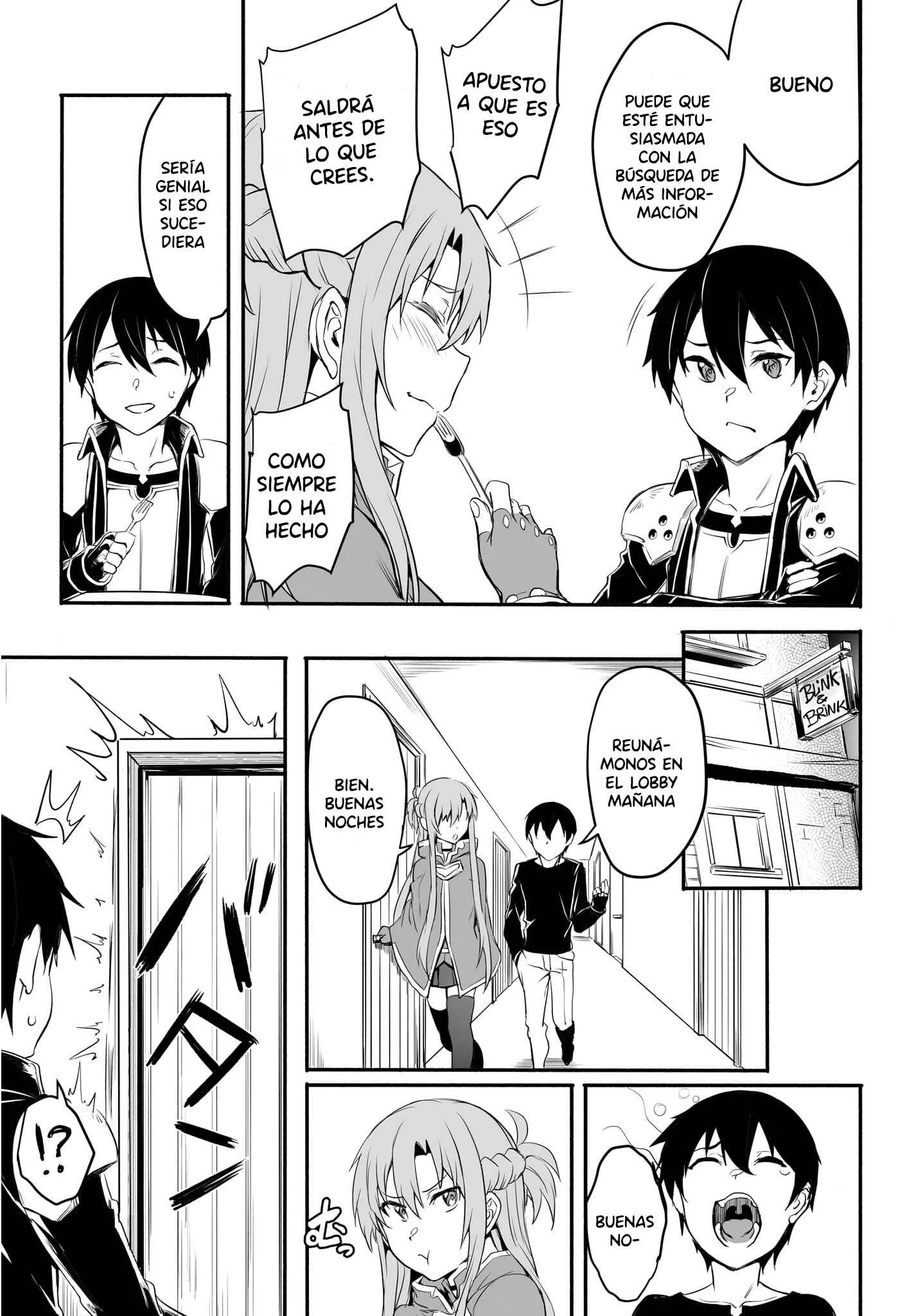 Sword Art Online: Progressive—Kuraki Yuuyami no Scherzo Capítulo 3 - Page 18