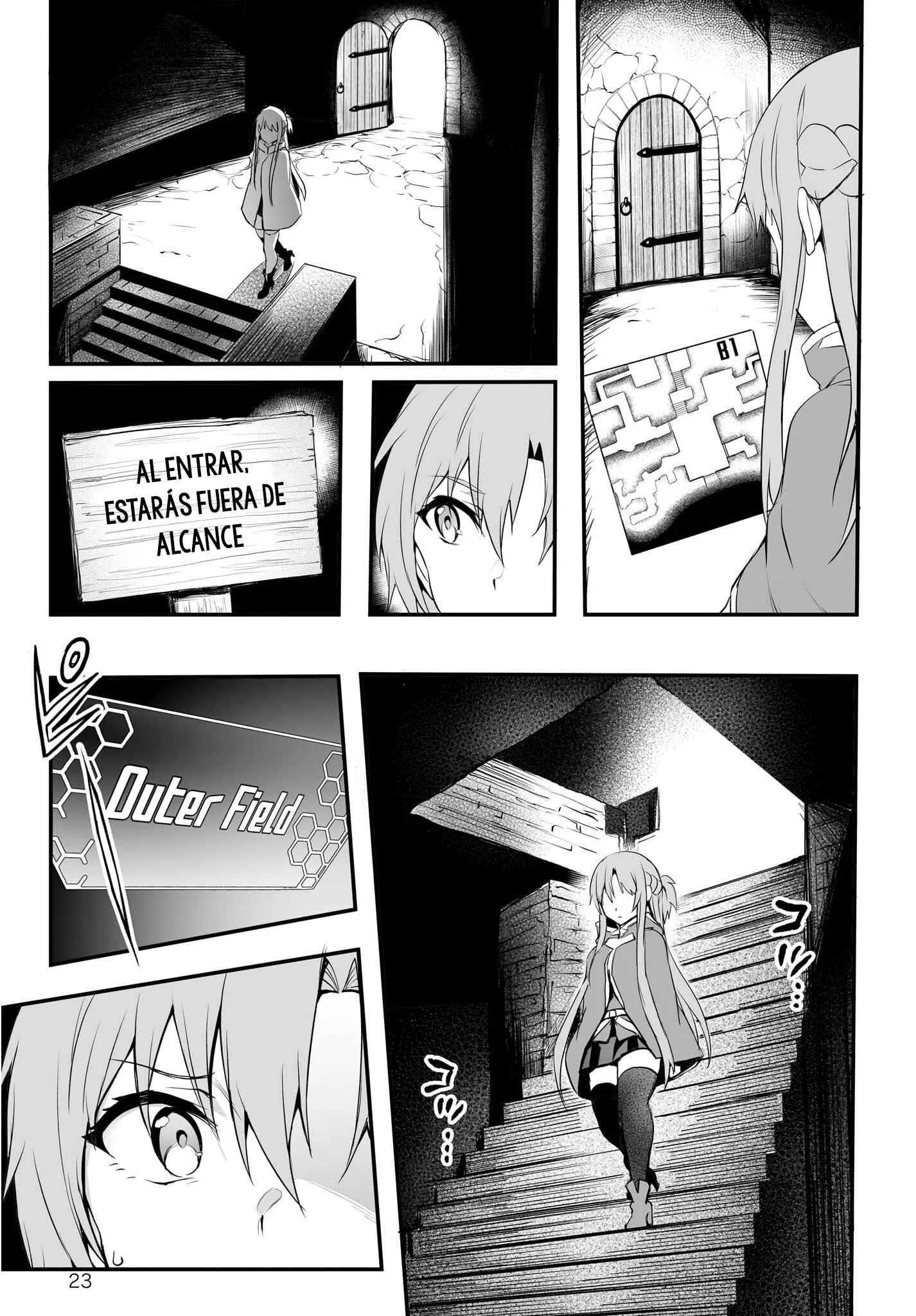 Sword Art Online: Progressive—Kuraki Yuuyami no Scherzo Capítulo 3 - Page 24
