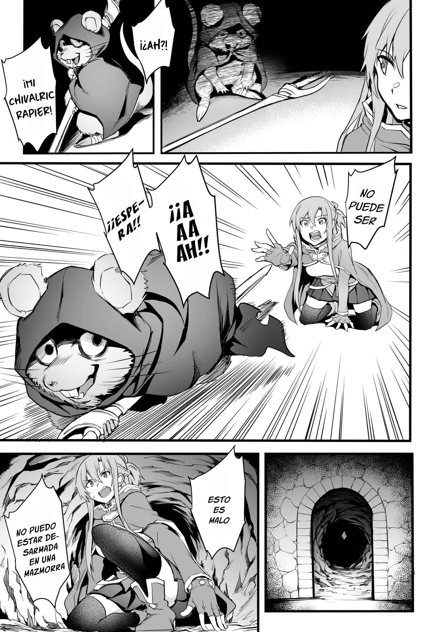Sword Art Online: Progressive—Kuraki Yuuyami no Scherzo Capítulo 4 - Page 4