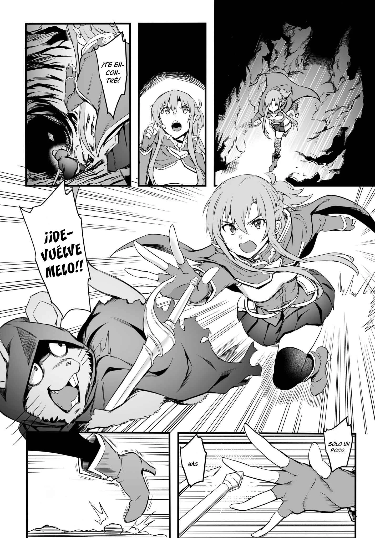 Sword Art Online: Progressive—Kuraki Yuuyami no Scherzo Capítulo 4 - Page 5