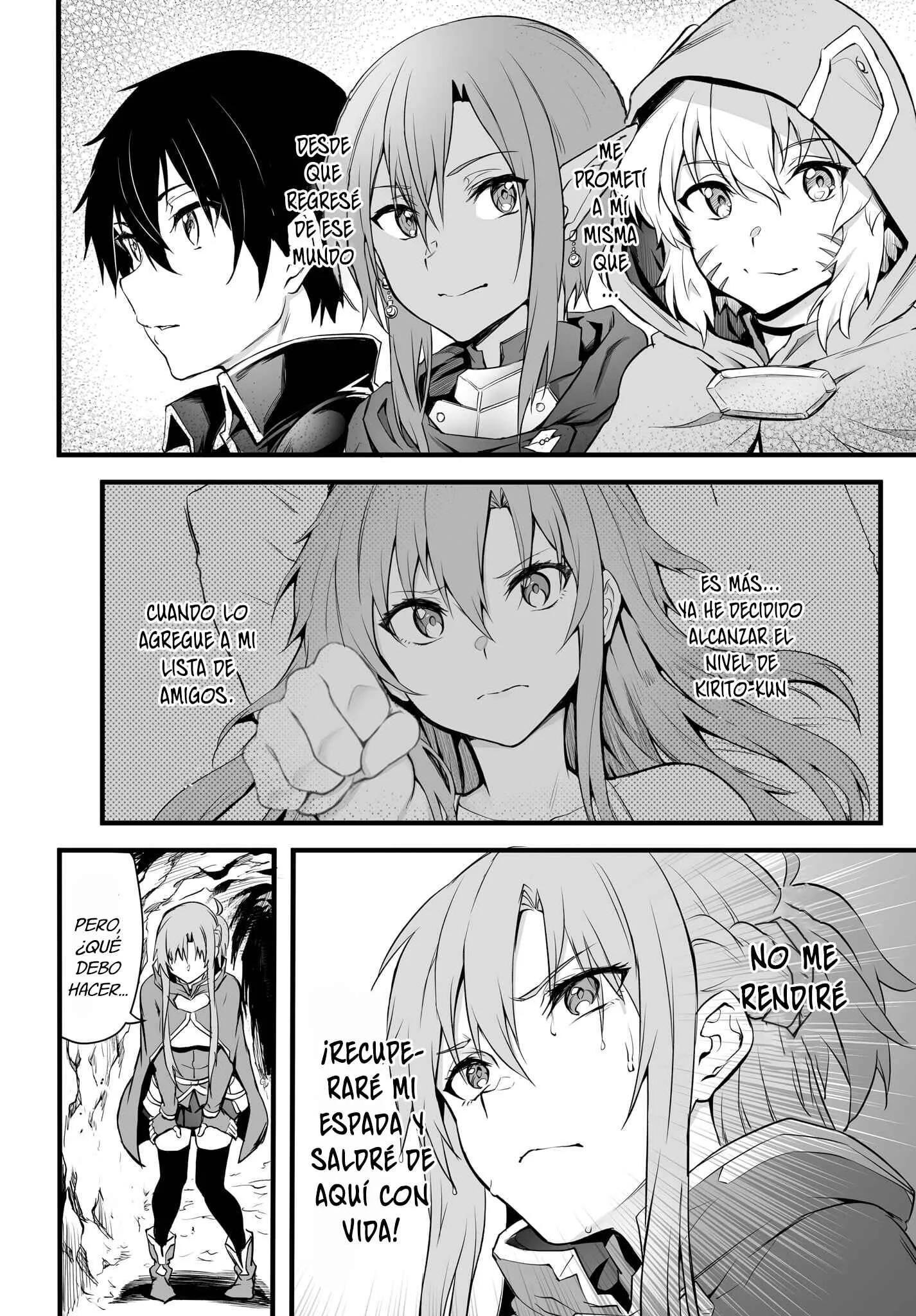 Sword Art Online: Progressive—Kuraki Yuuyami no Scherzo Capítulo 4 - Page 9