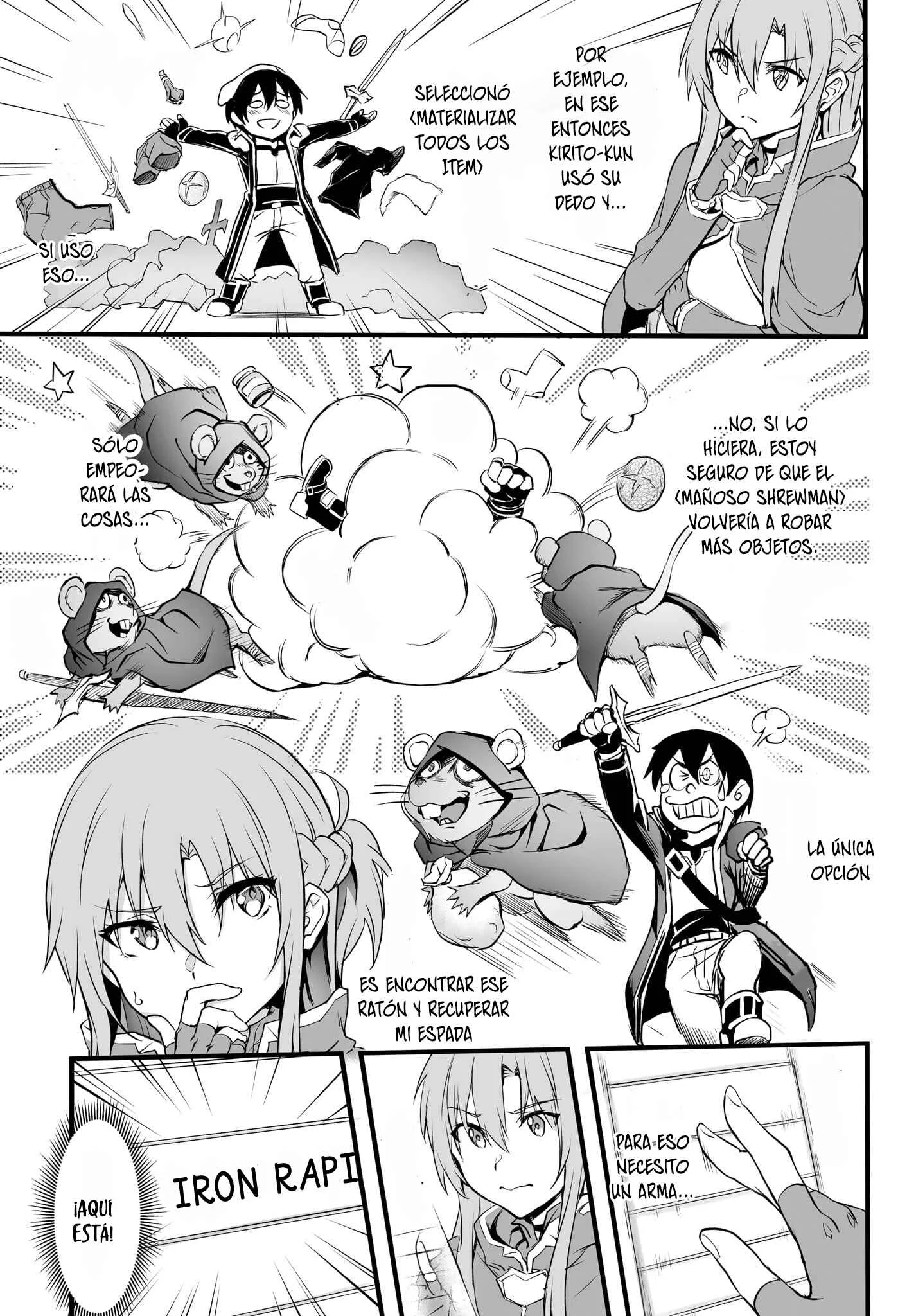 Sword Art Online: Progressive—Kuraki Yuuyami no Scherzo Capítulo 4 - Page 10