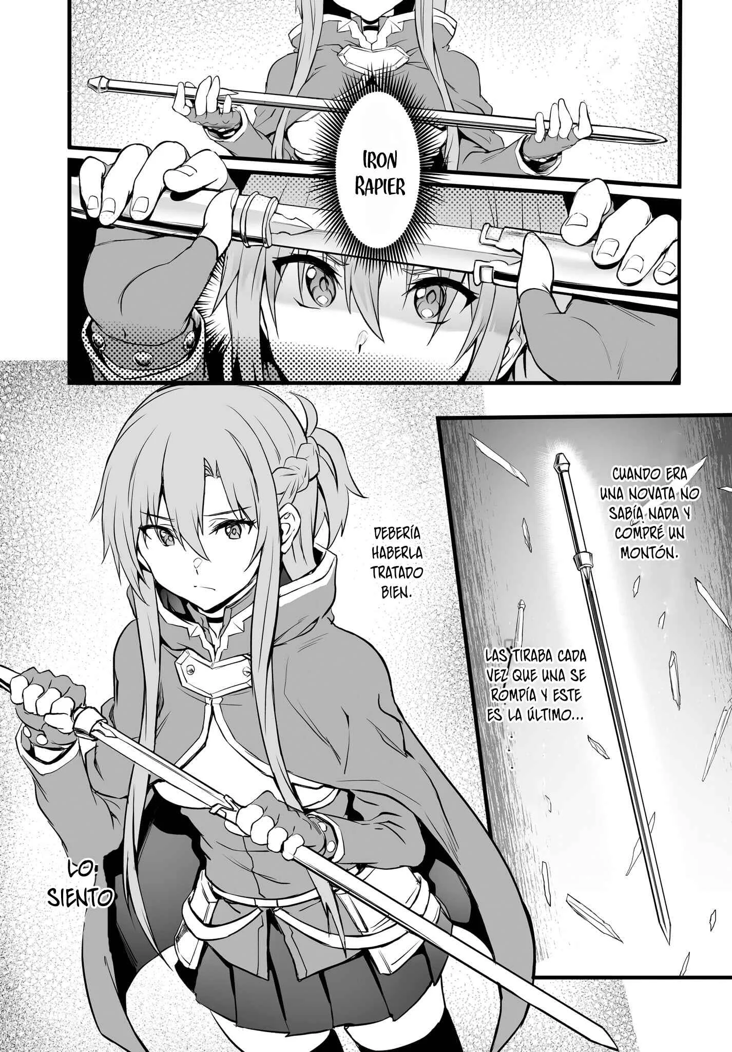 Sword Art Online: Progressive—Kuraki Yuuyami no Scherzo Capítulo 4 - Page 11