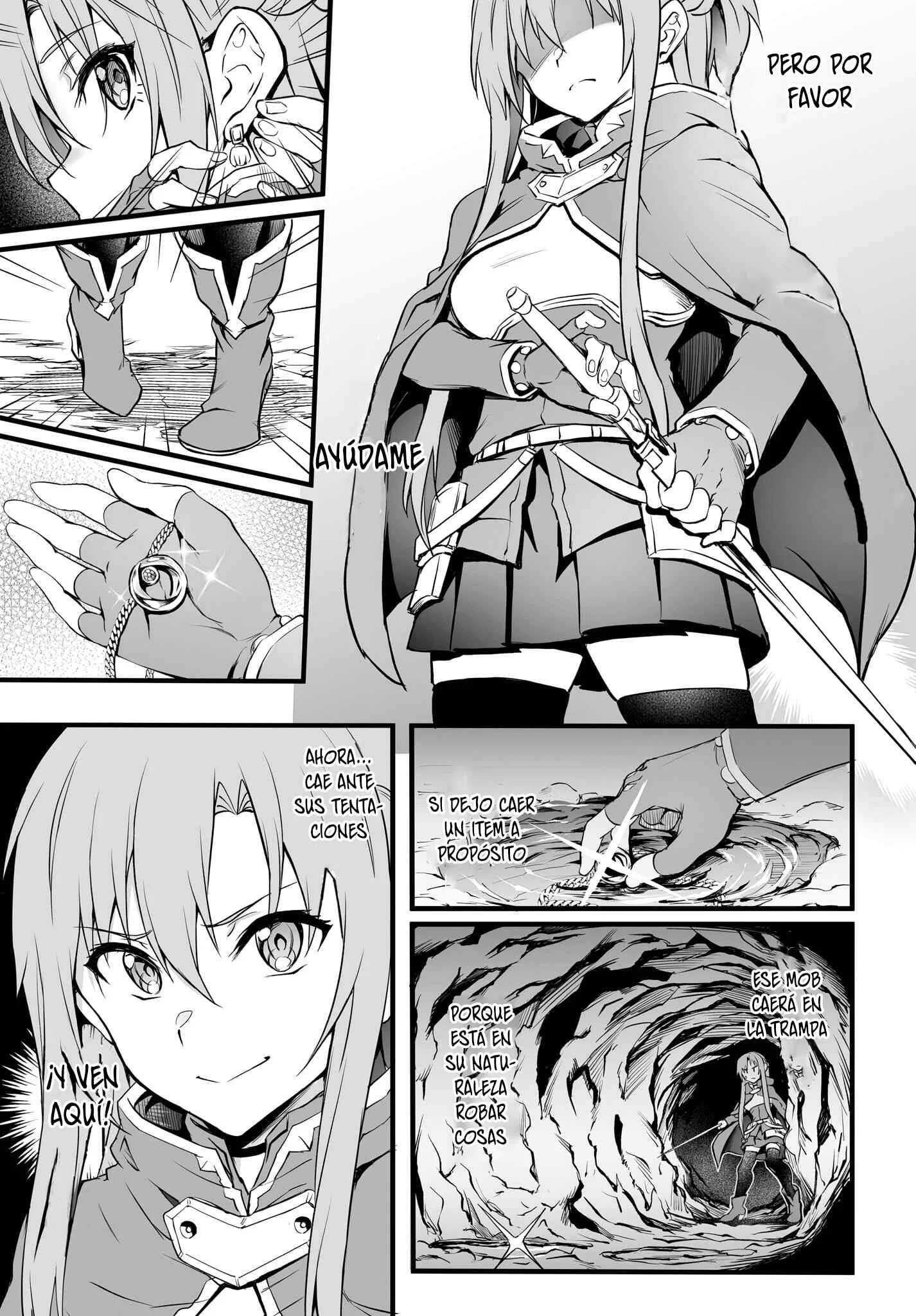 Sword Art Online: Progressive—Kuraki Yuuyami no Scherzo Capítulo 4 - Page 12