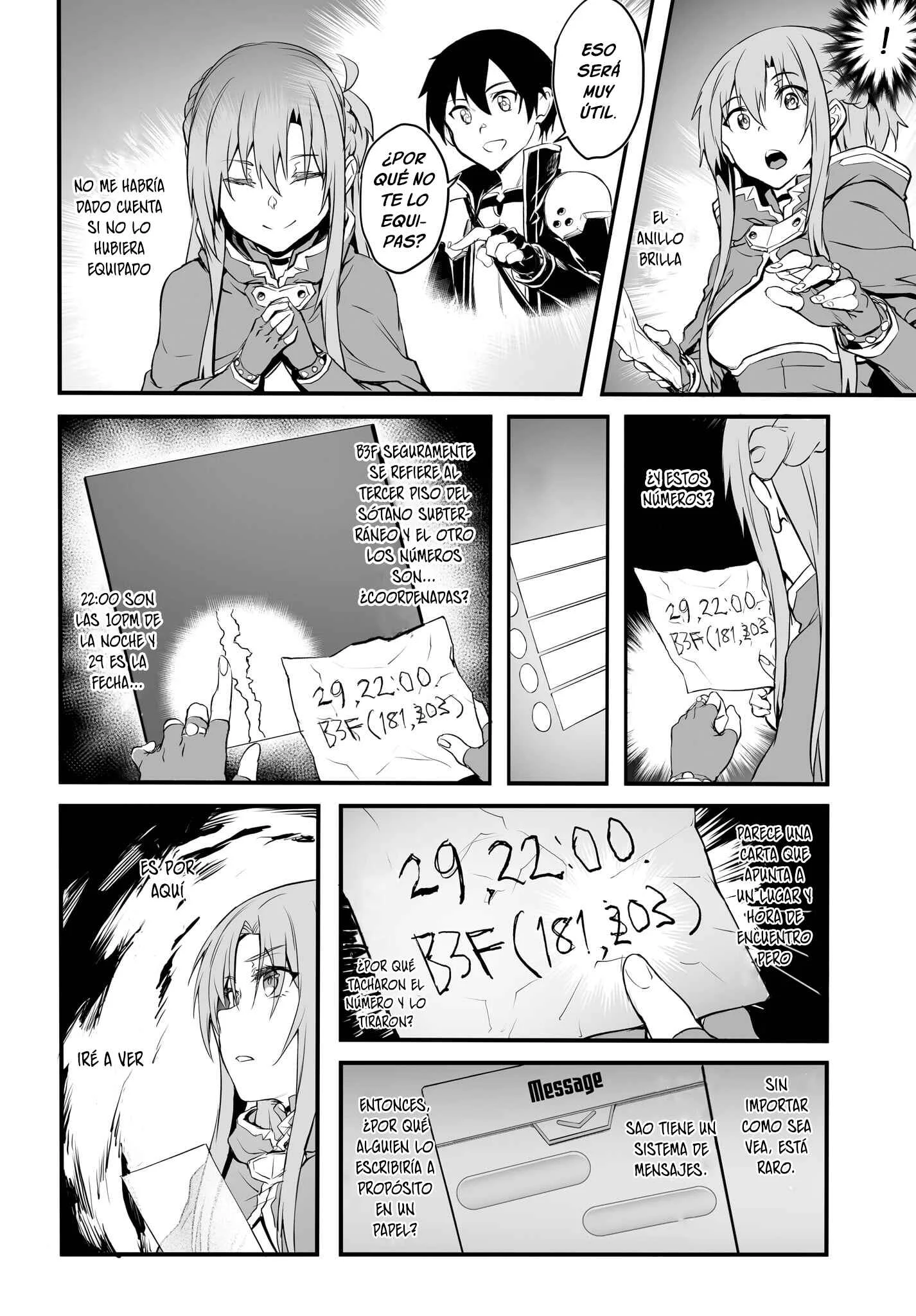 Sword Art Online: Progressive—Kuraki Yuuyami no Scherzo Capítulo 4 - Page 17